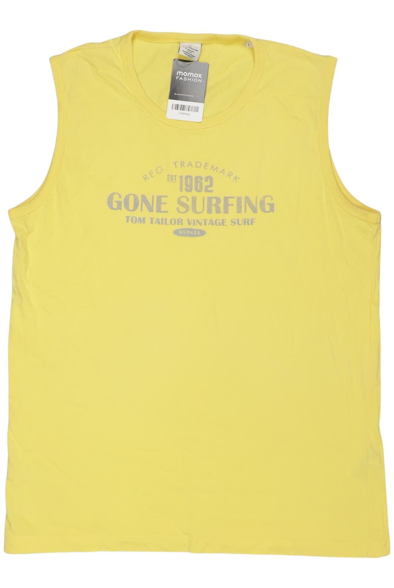 

Tom Tailor Herren T-Shirt, gelb, Gr. 52