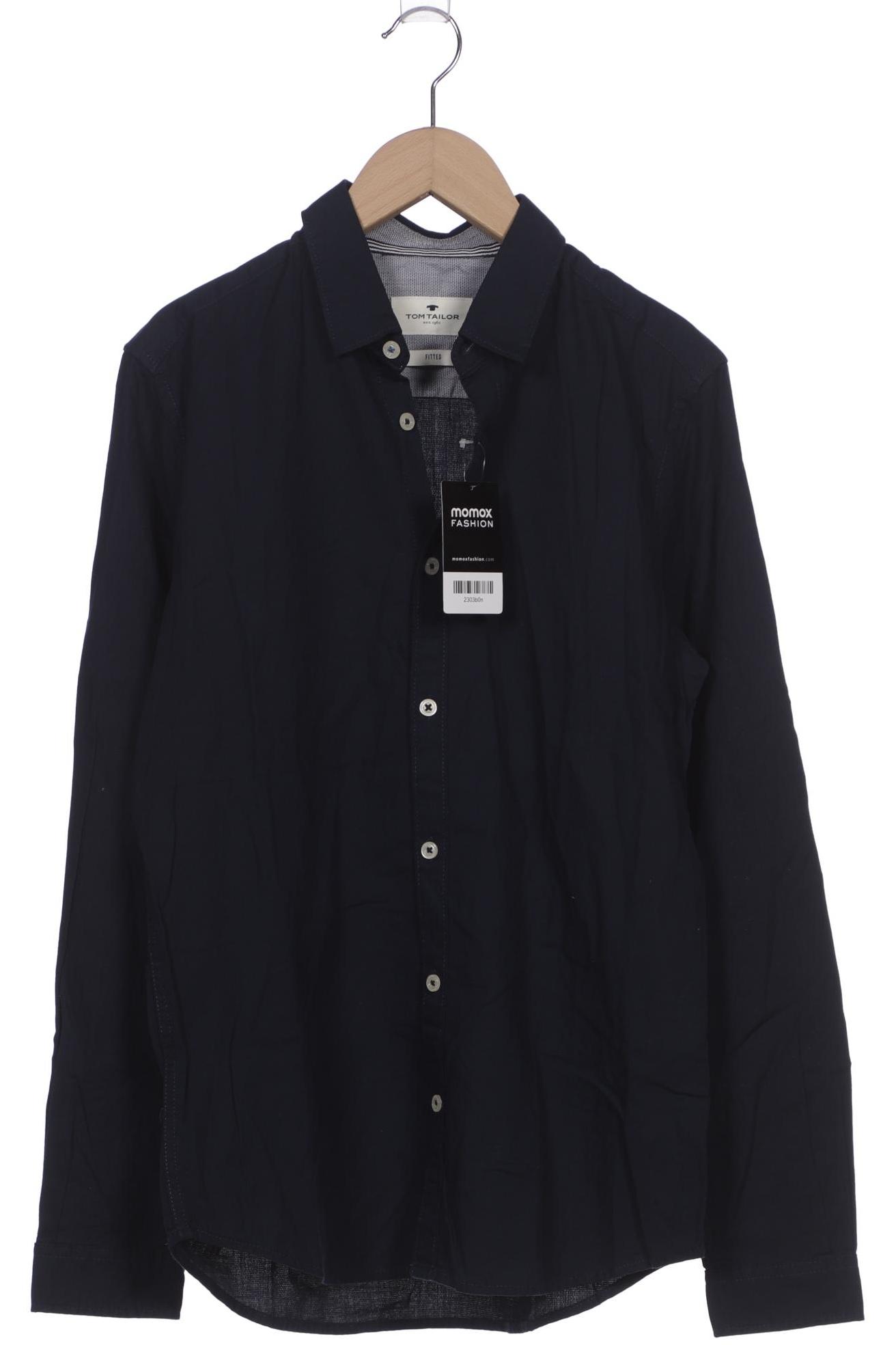 

Tom Tailor Herren Hemd, marineblau, Gr. 46