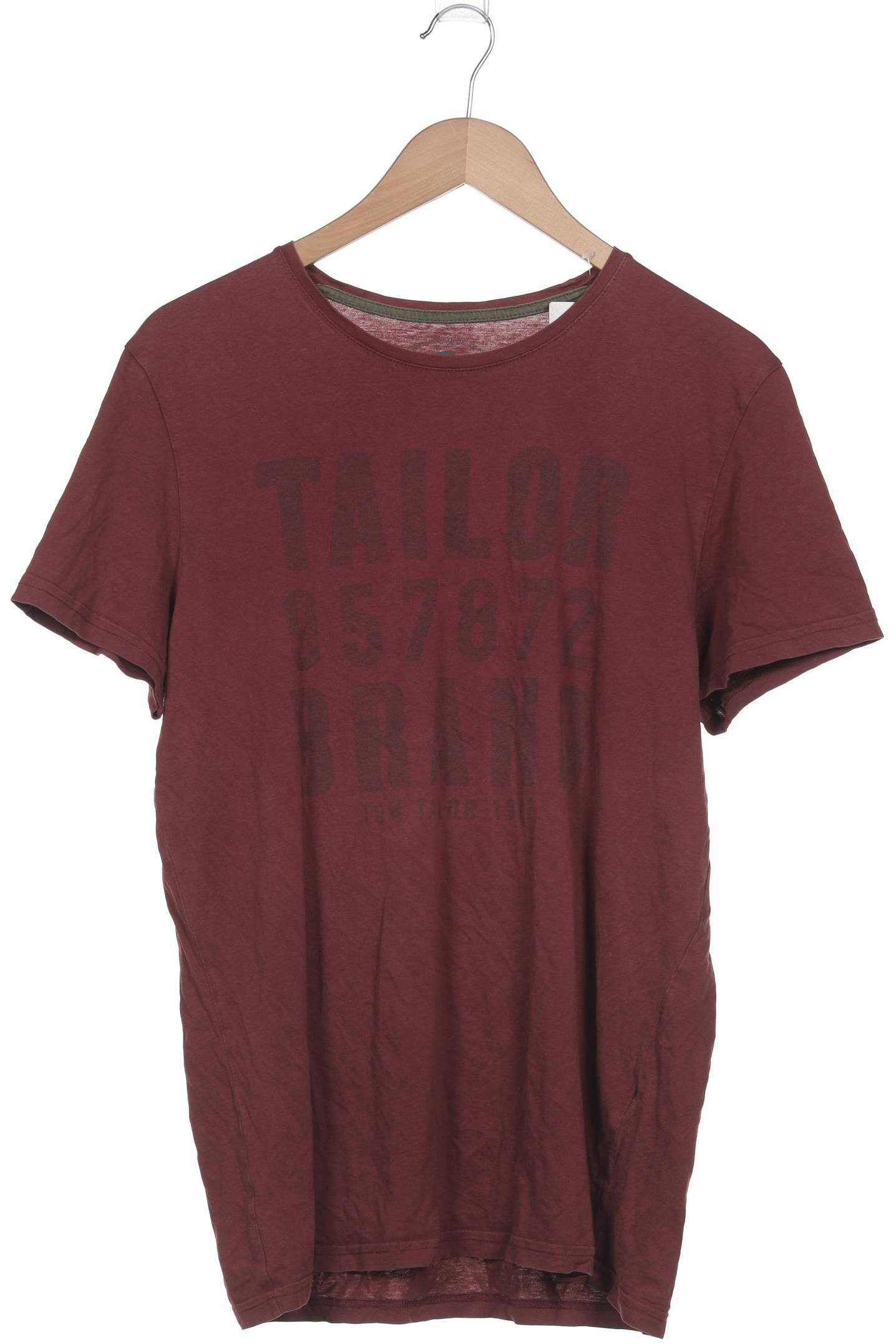 

Tom Tailor Herren T-Shirt, bordeaux, Gr. 52