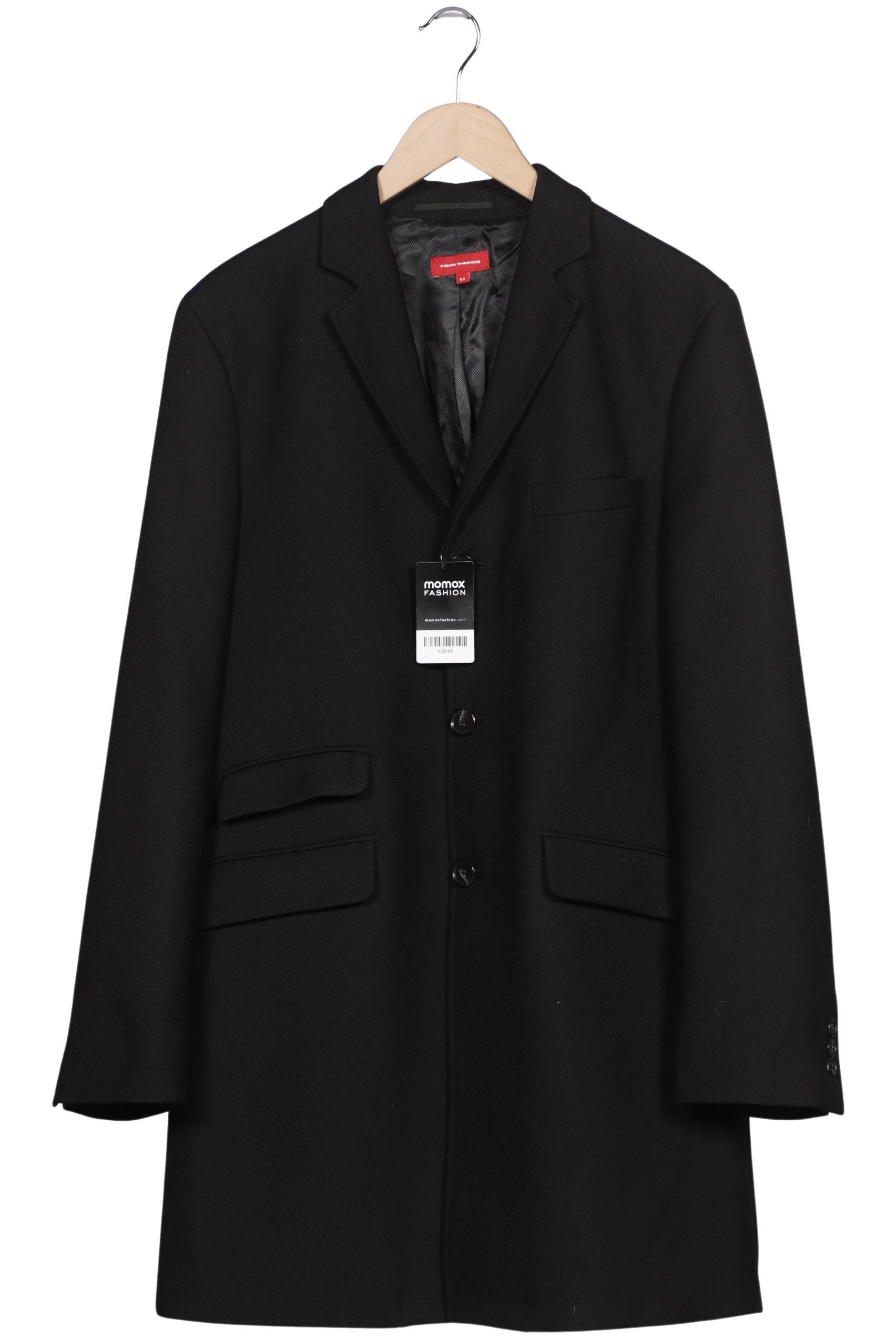 

Tom Tailor Herren Mantel, schwarz, Gr. 52