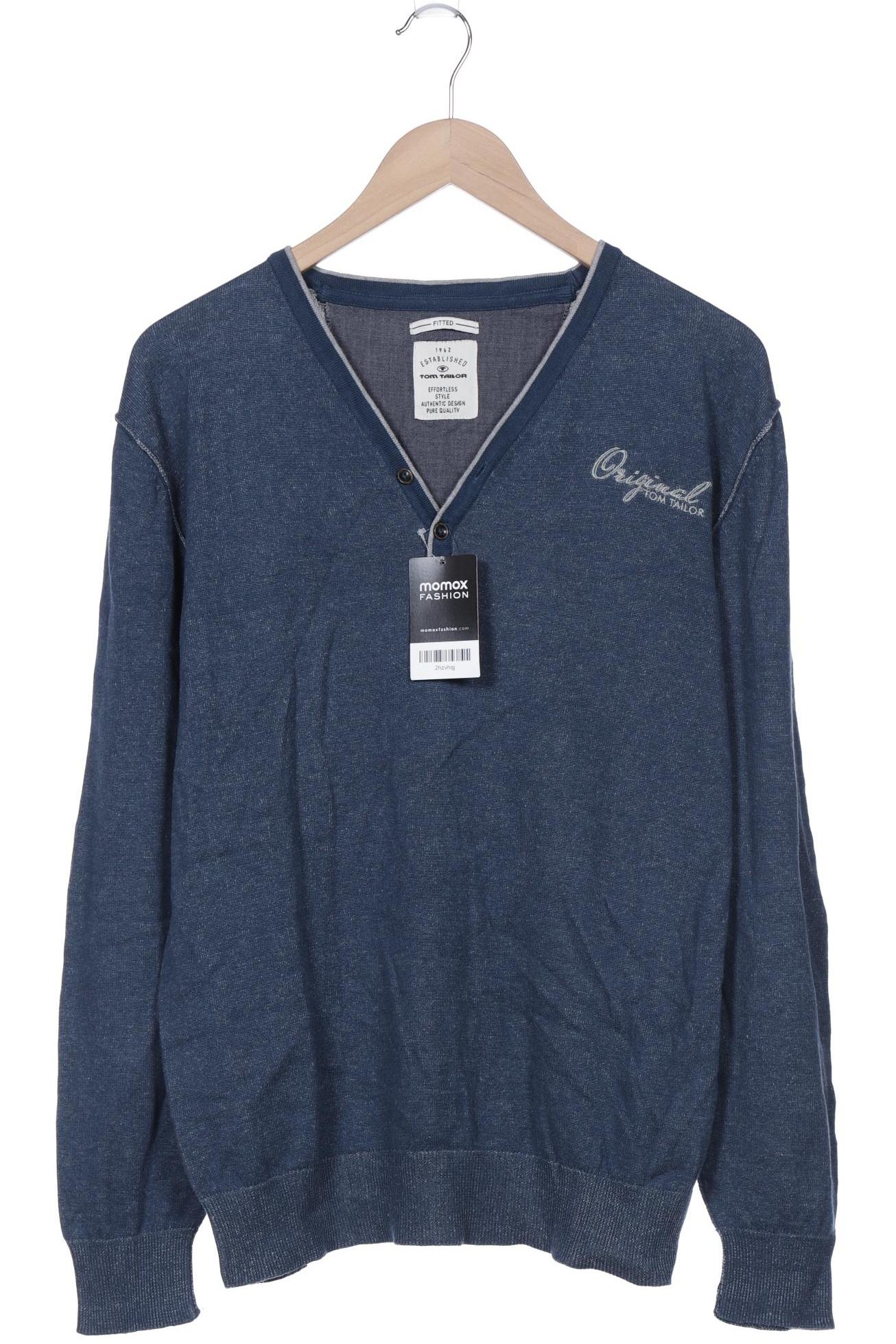 

Tom Tailor Herren Pullover, türkis, Gr. 52