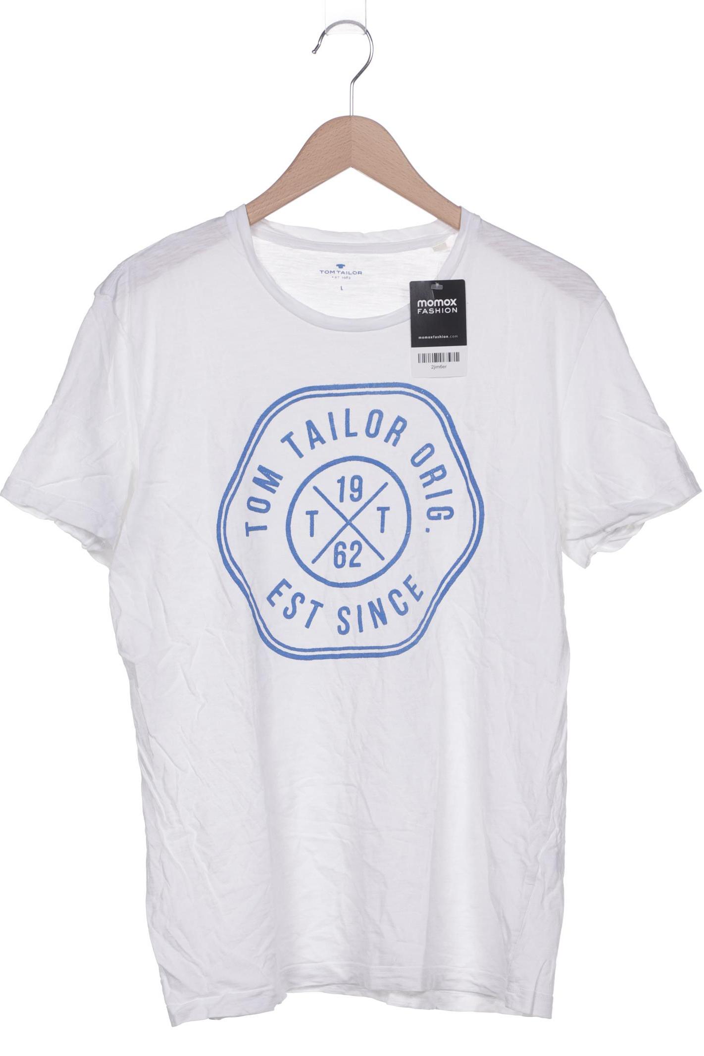 

Tom Tailor Herren T-Shirt, weiß, Gr. 52