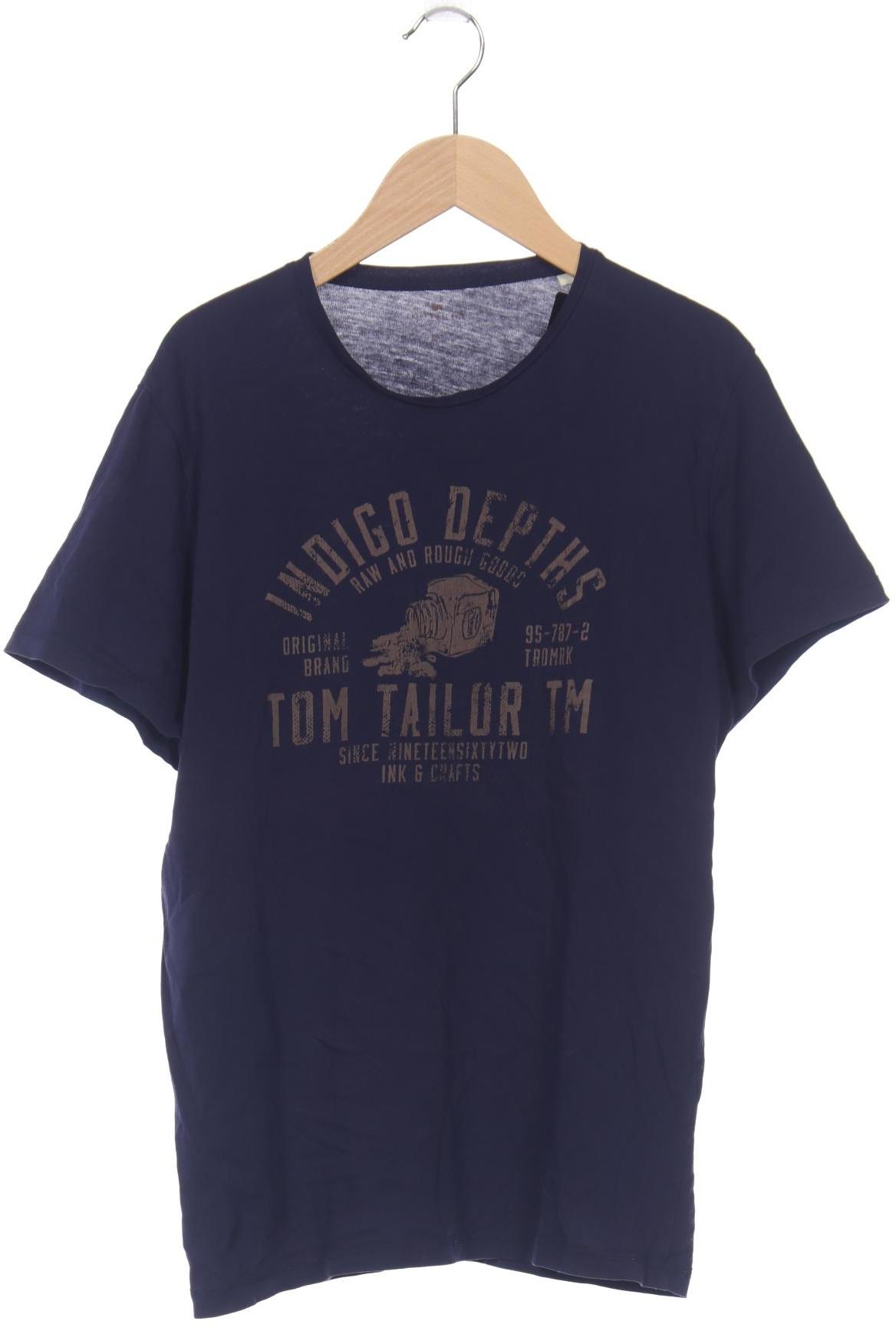 

Tom Tailor Herren T-Shirt, marineblau, Gr. 46
