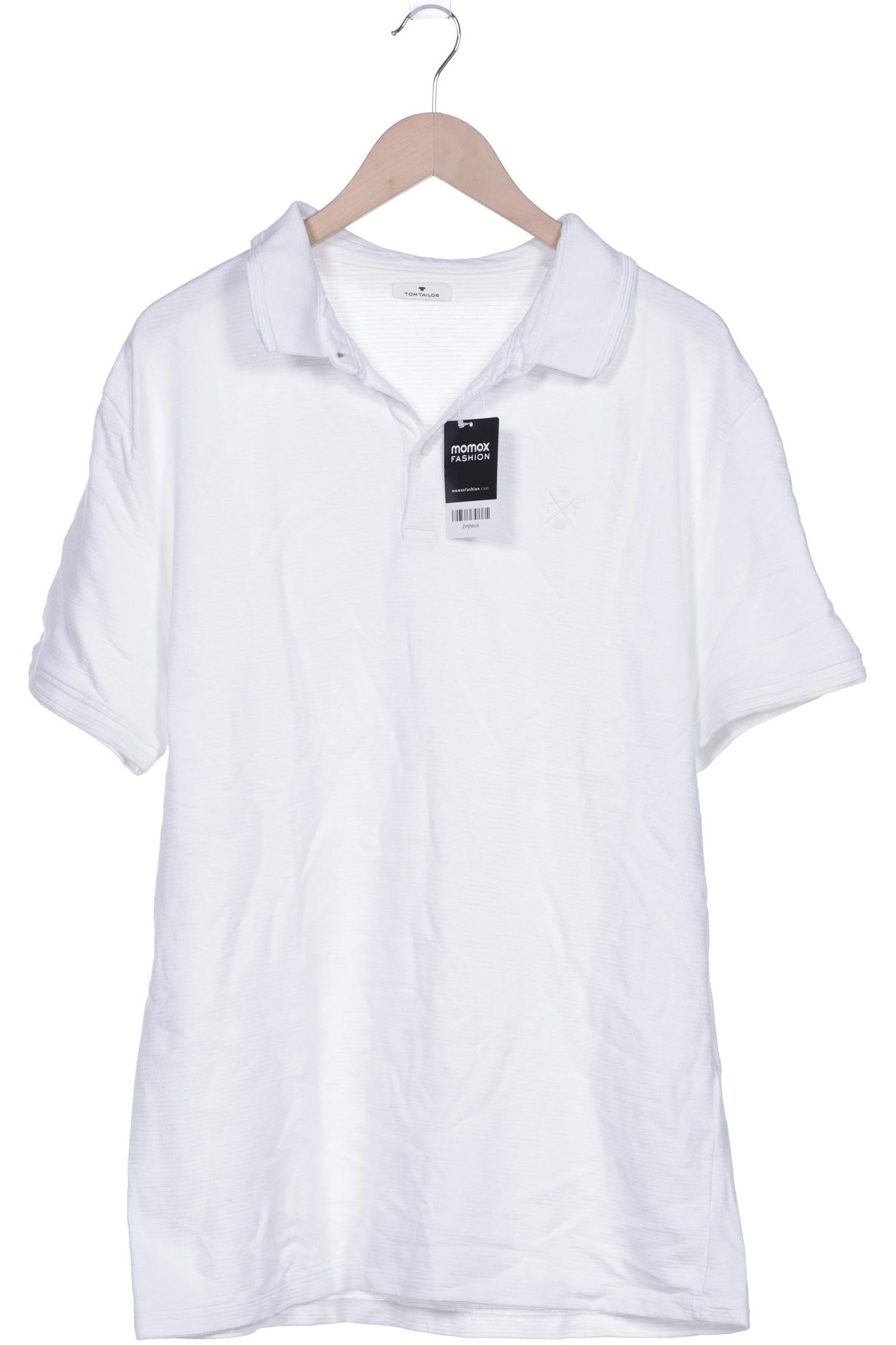 

Tom Tailor Herren Poloshirt, weiß