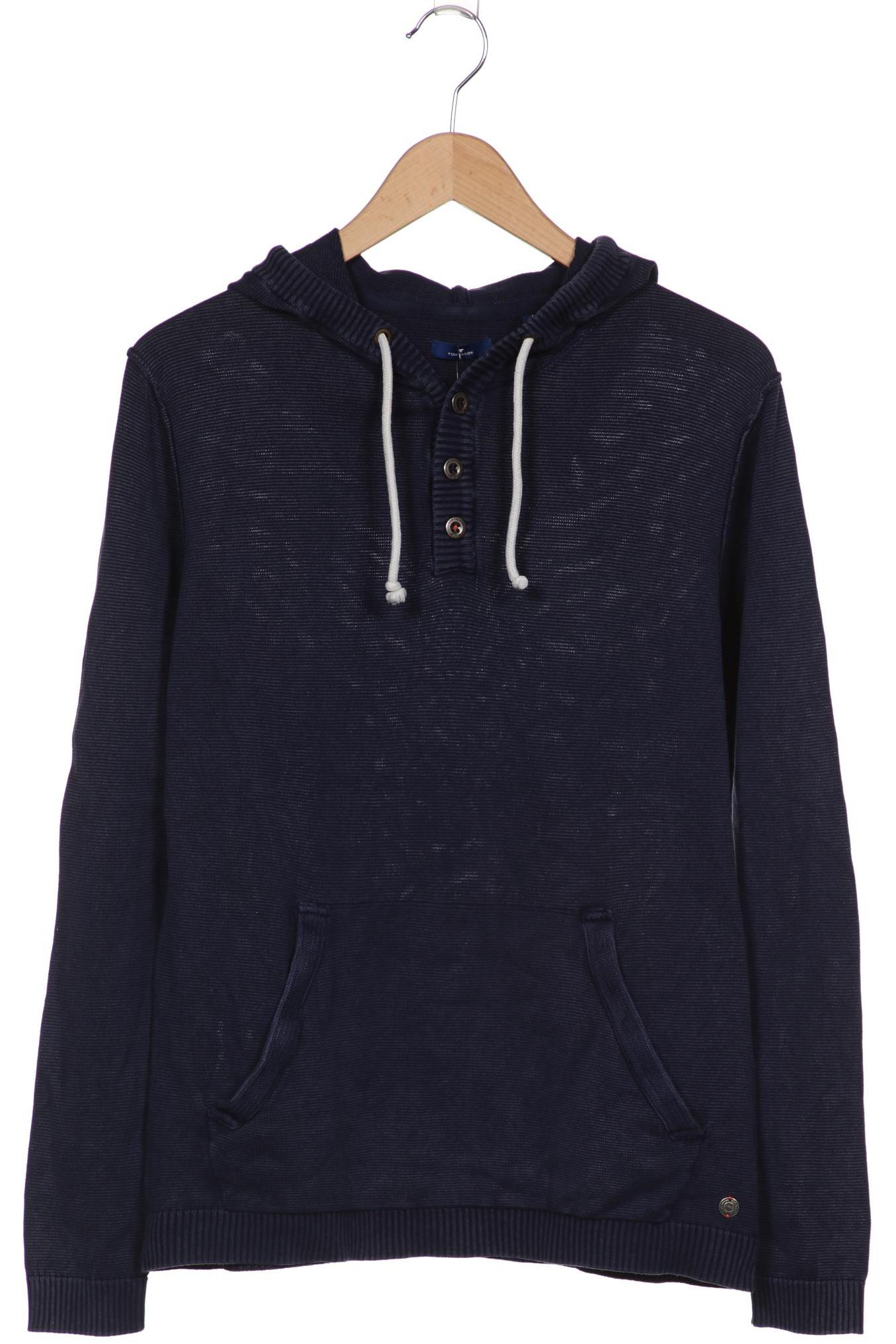 

Tom Tailor Herren Kapuzenpullover, marineblau, Gr. 52