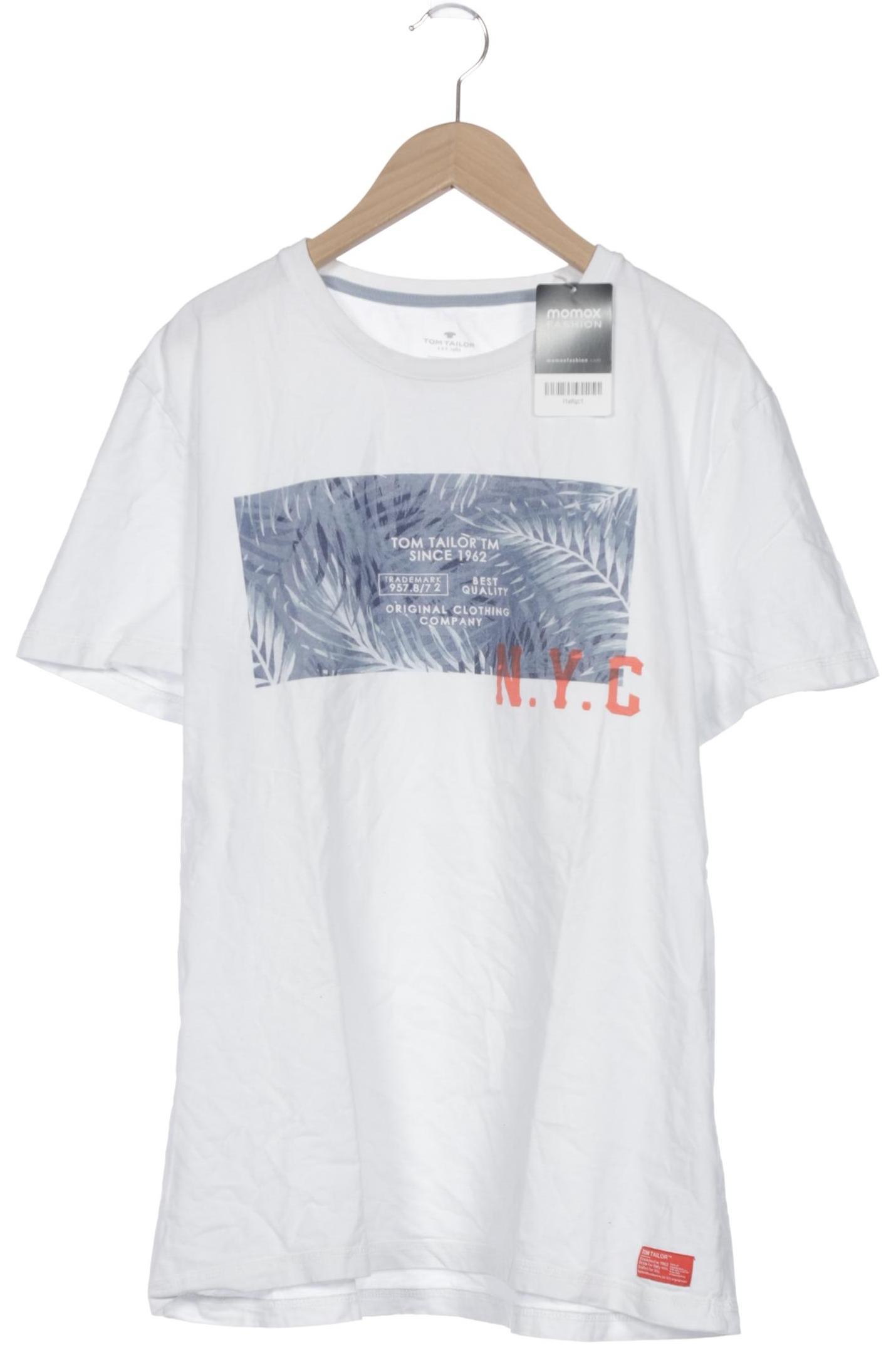 

Tom Tailor Herren T-Shirt, weiß, Gr. 56