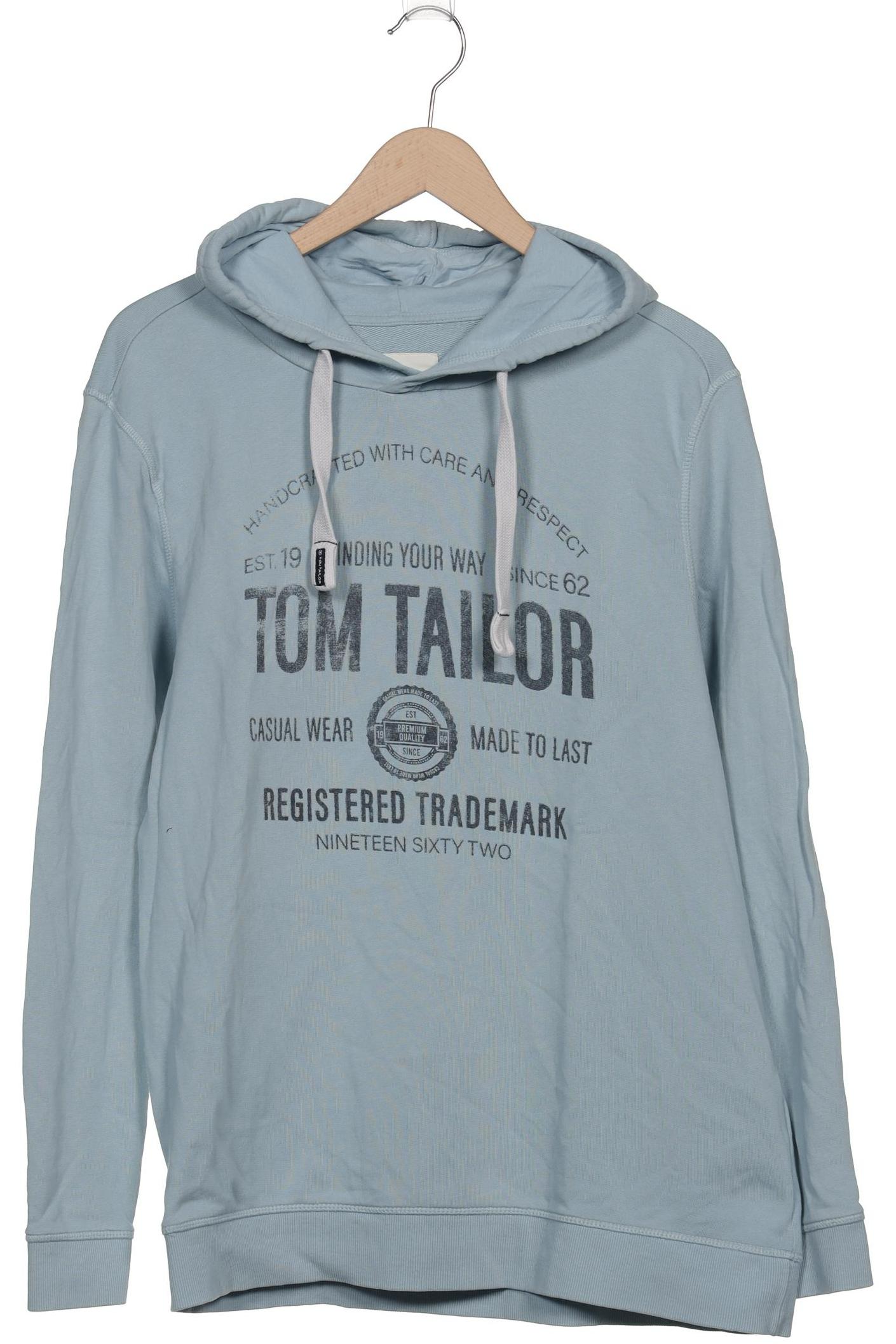 

Tom Tailor Herren Kapuzenpullover, hellblau, Gr. 54