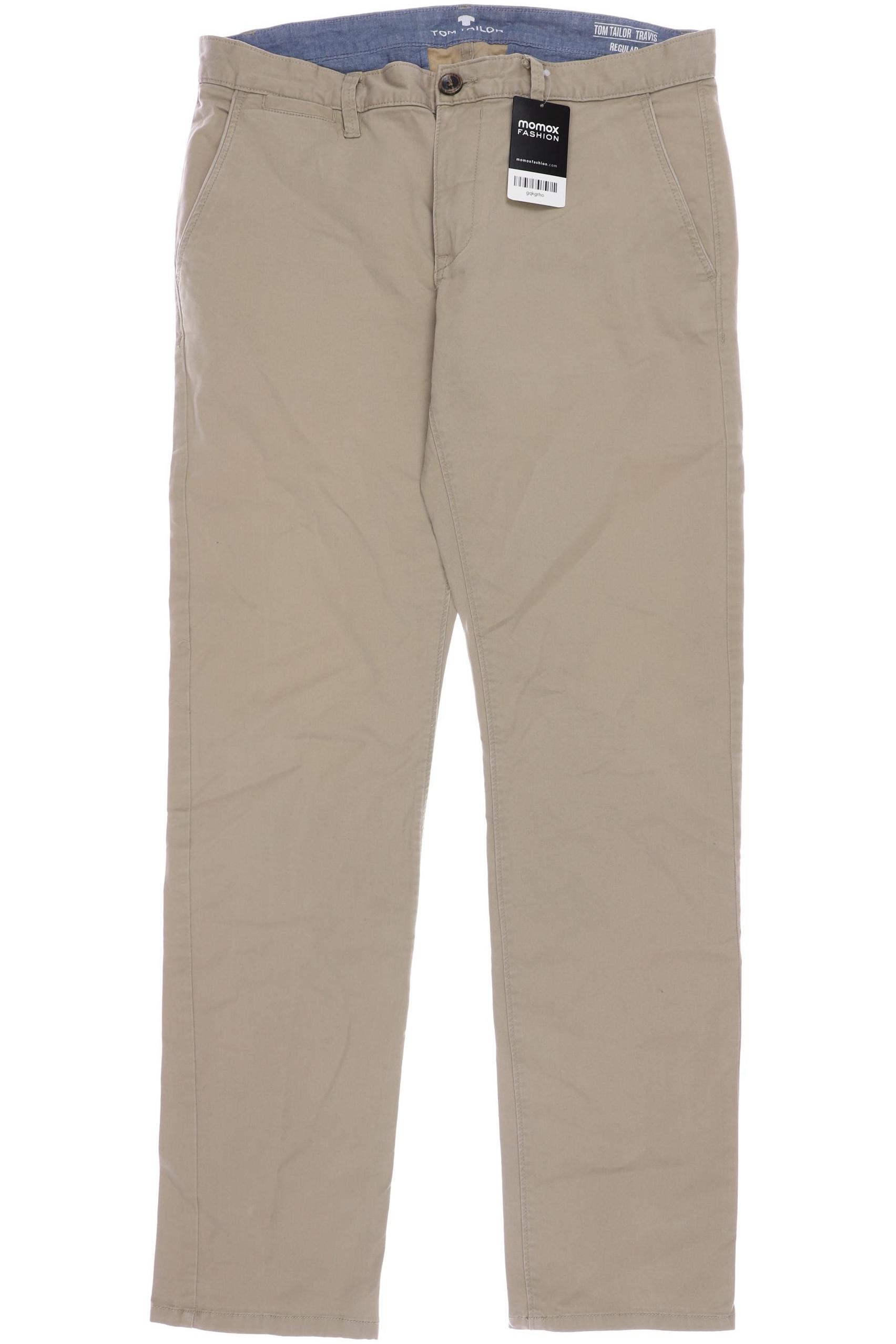 

Tom Tailor Herren Stoffhose, beige, Gr. 54