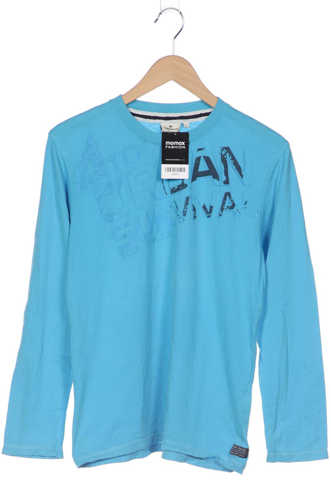 

Tom Tailor Herren Langarmshirt, blau