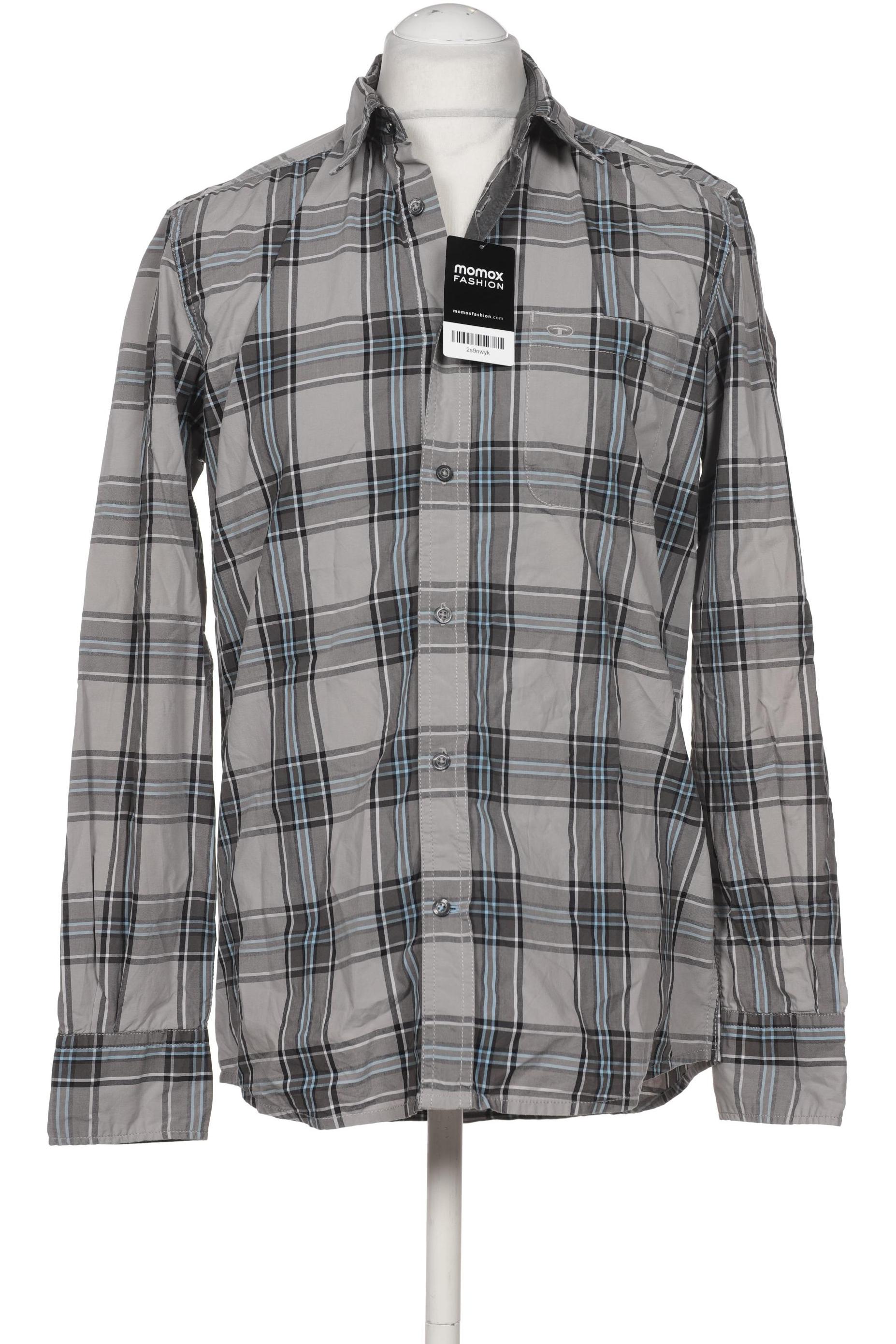 

Tom Tailor Herren Hemd, grau, Gr. 52