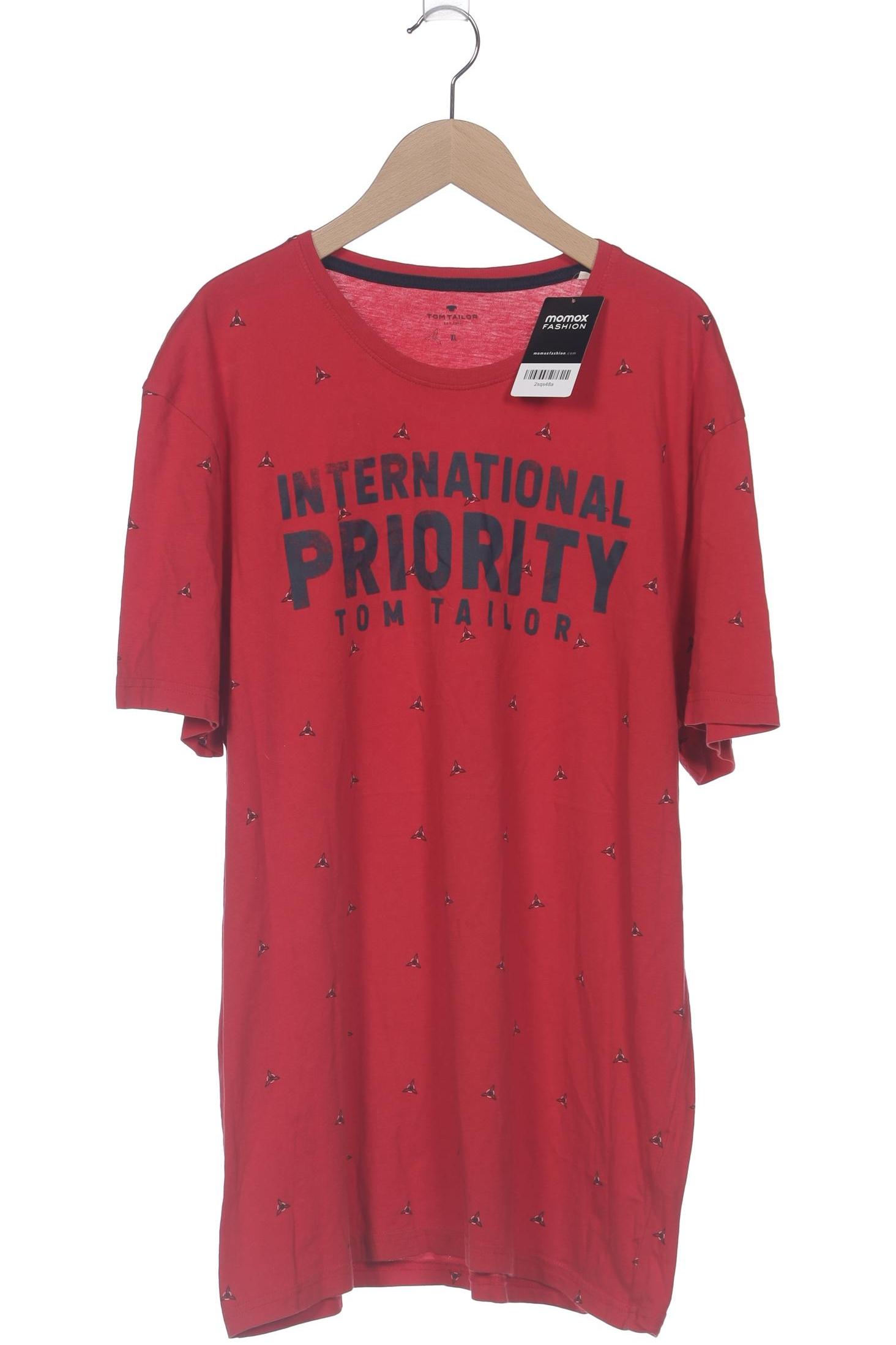 

Tom Tailor Herren T-Shirt, rot, Gr. 54
