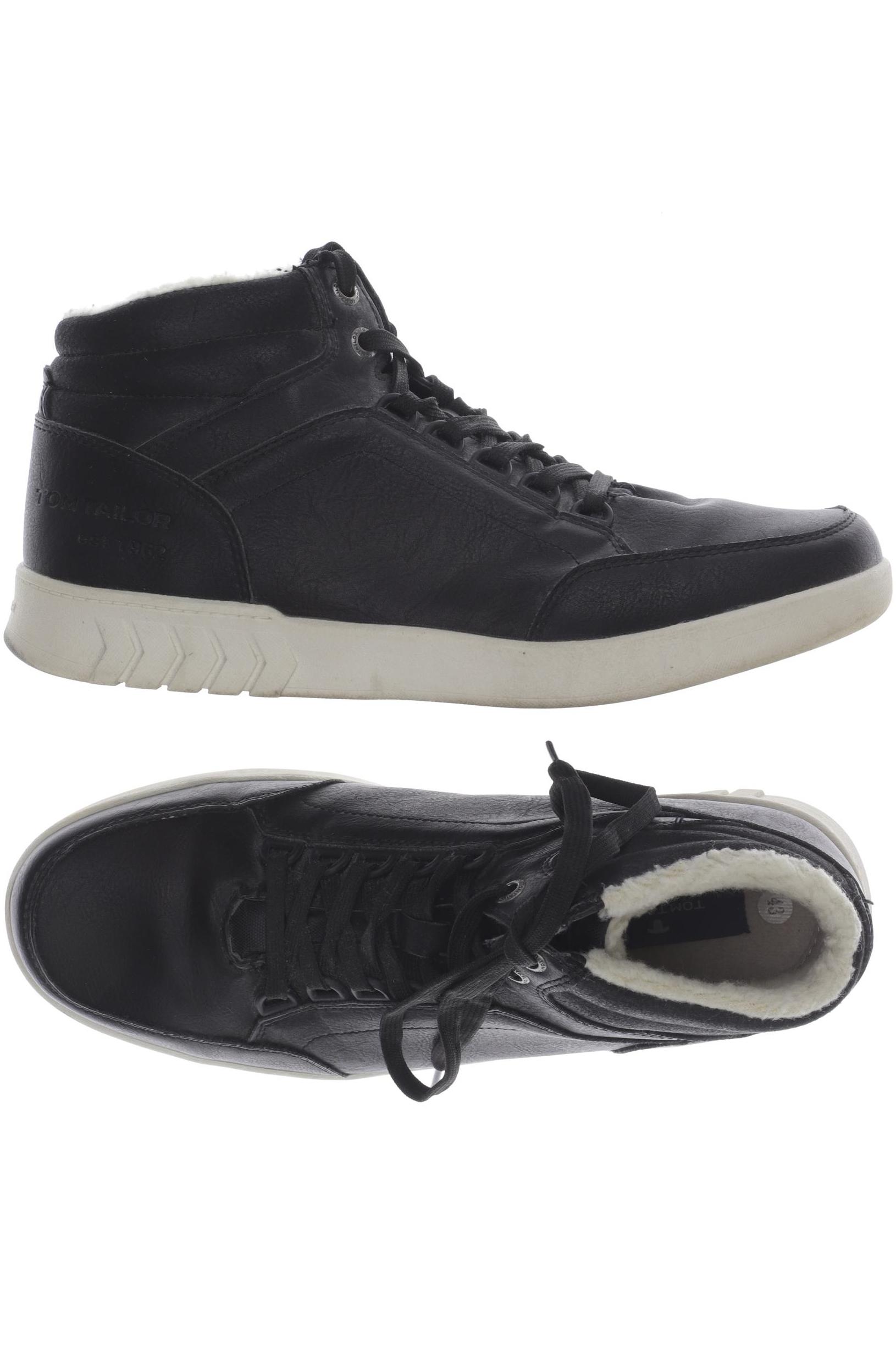 

Tom Tailor Herren Sneakers, schwarz