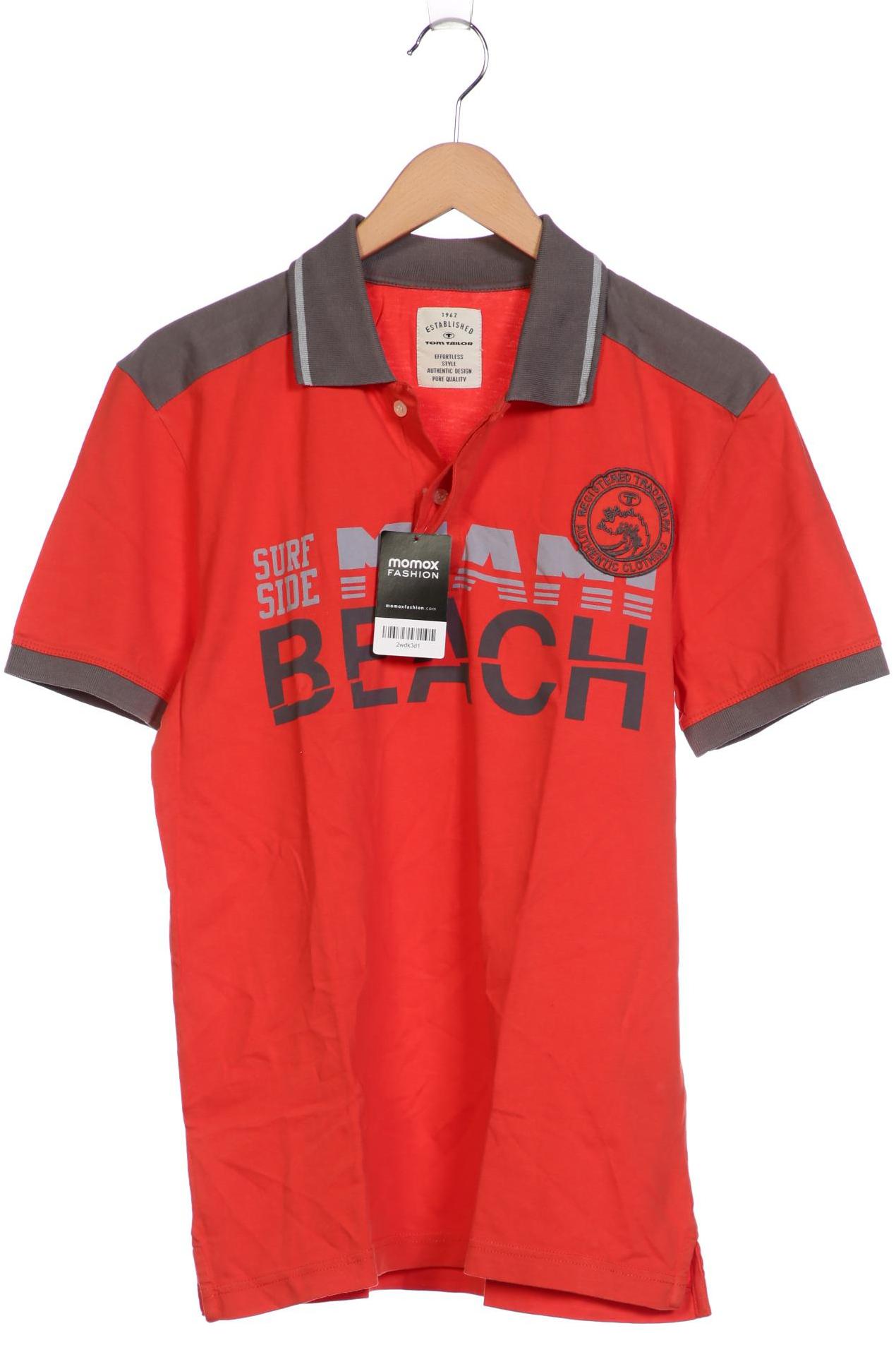 

Tom Tailor Herren Poloshirt, orange, Gr. 48
