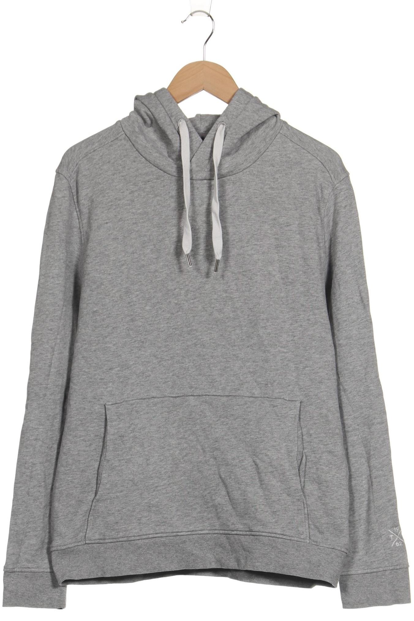

Tom Tailor Herren Kapuzenpullover, grau, Gr. 54