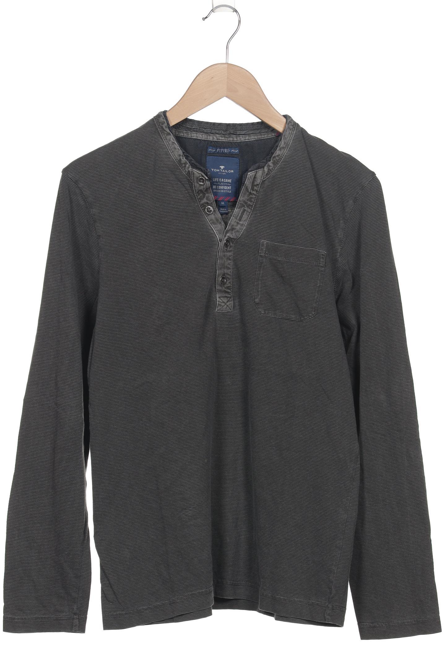 

Tom Tailor Herren Langarmshirt, grau, Gr. 48