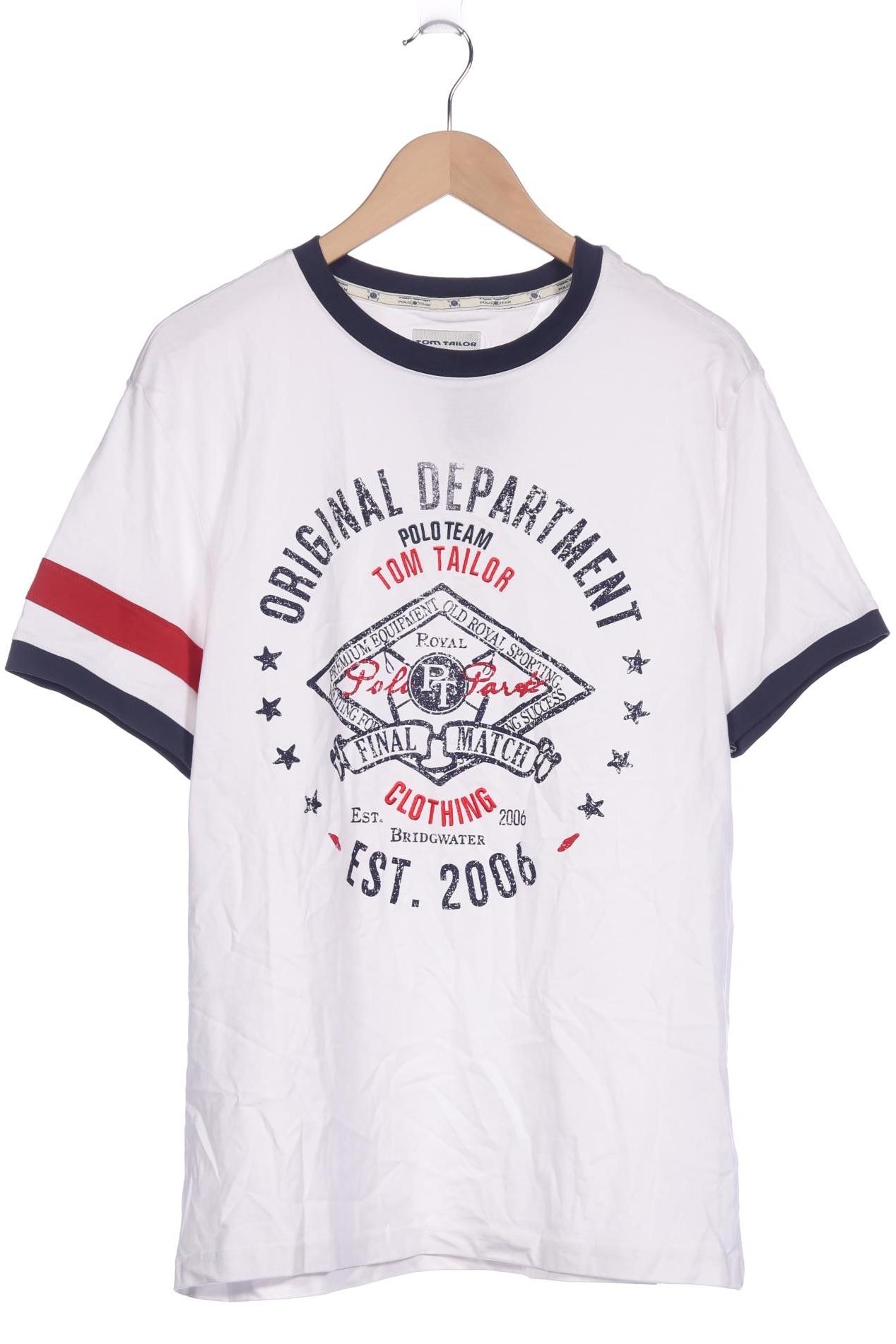 Thumbnail - Tom Tailor Herren T-Shirt, weiß, Gr. 52