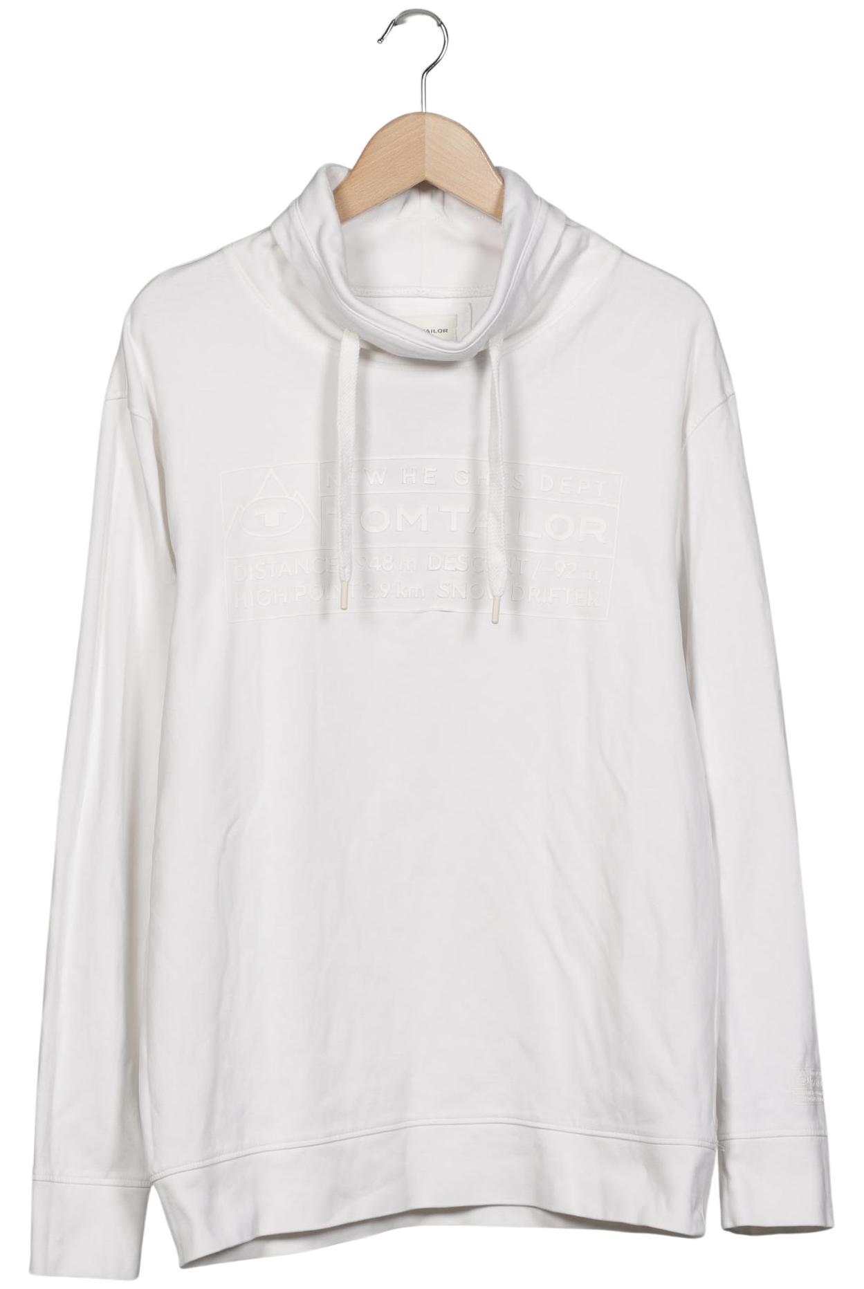 Thumbnail - Tom Tailor Herren Sweatshirt, weiß, Gr. 52