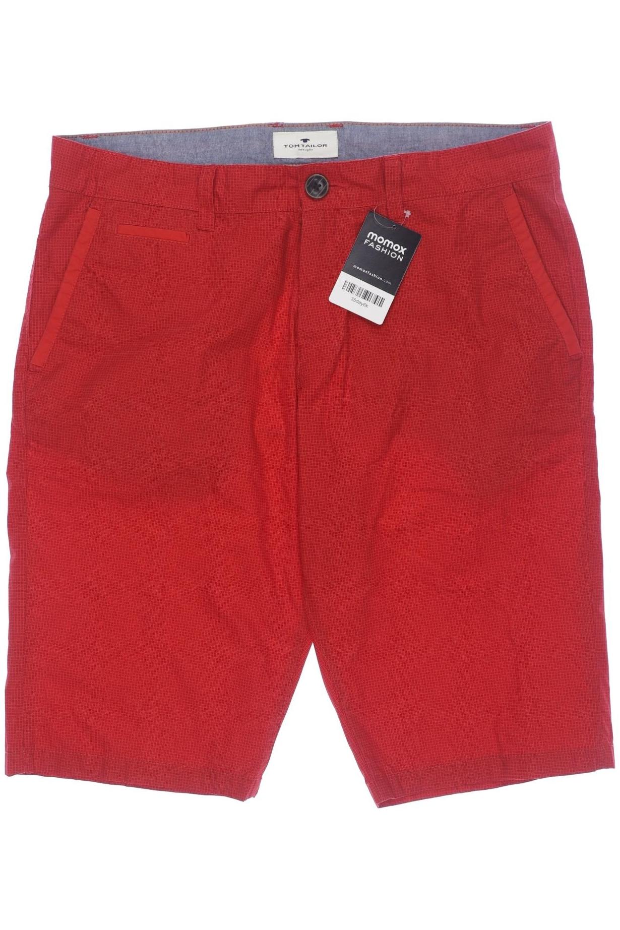 

Tom Tailor Herren Shorts, rot, Gr. 32