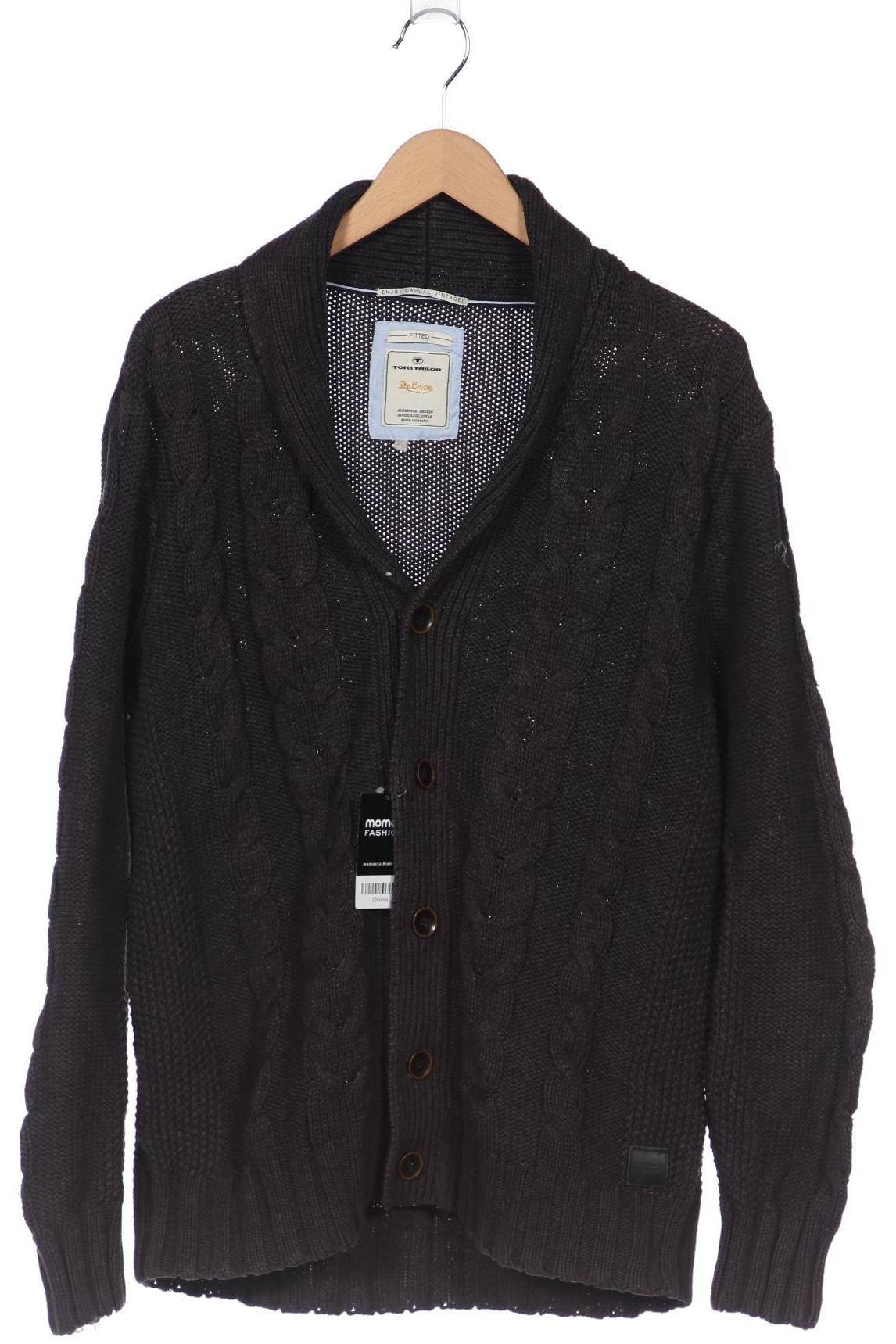 

Tom Tailor Herren Strickjacke, grau, Gr. 54