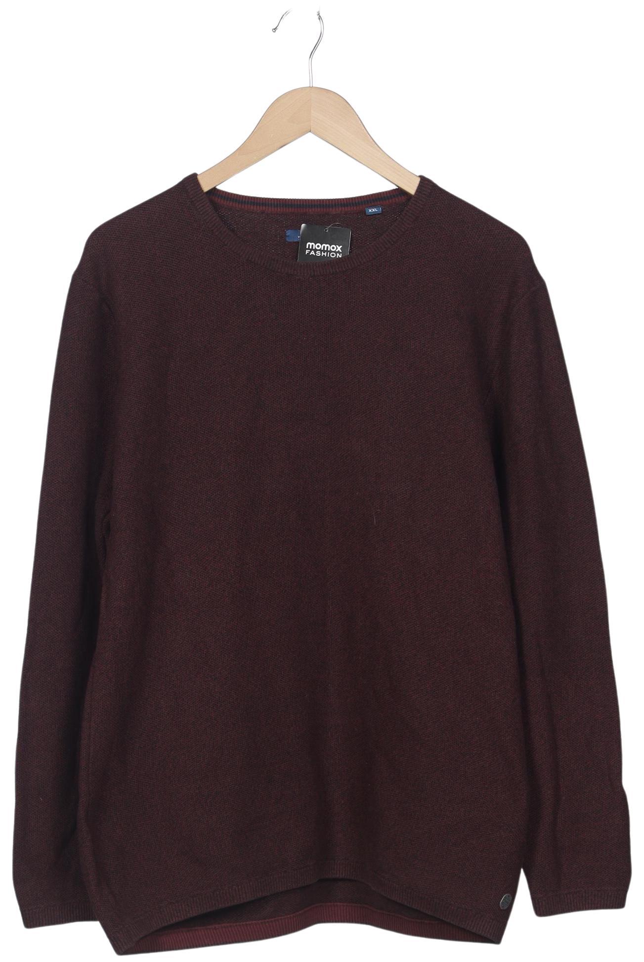 Thumbnail - Tom Tailor Herren Pullover, bordeaux, Gr. 56
