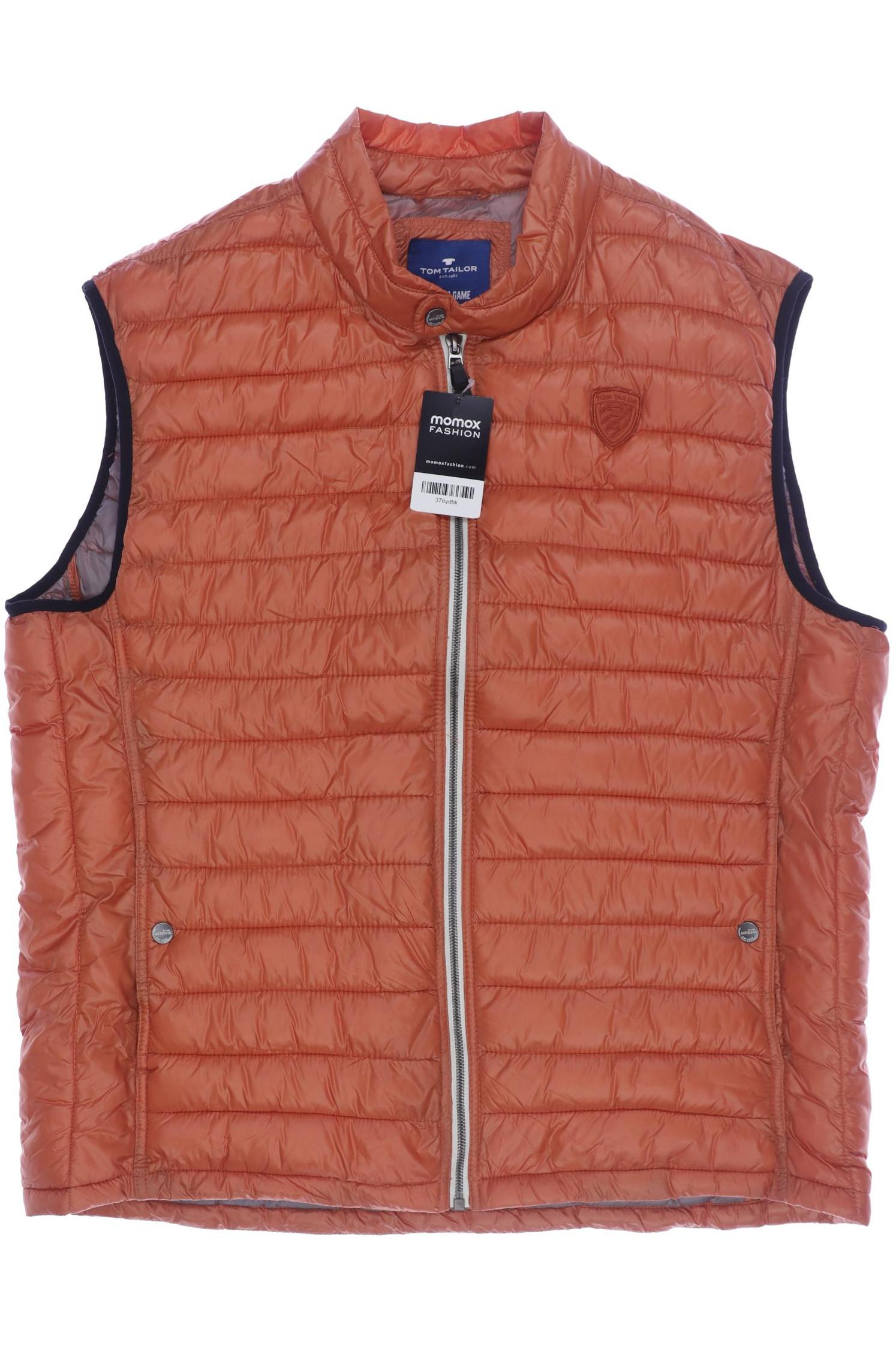 

Tom Tailor Herren Weste, orange, Gr. 58