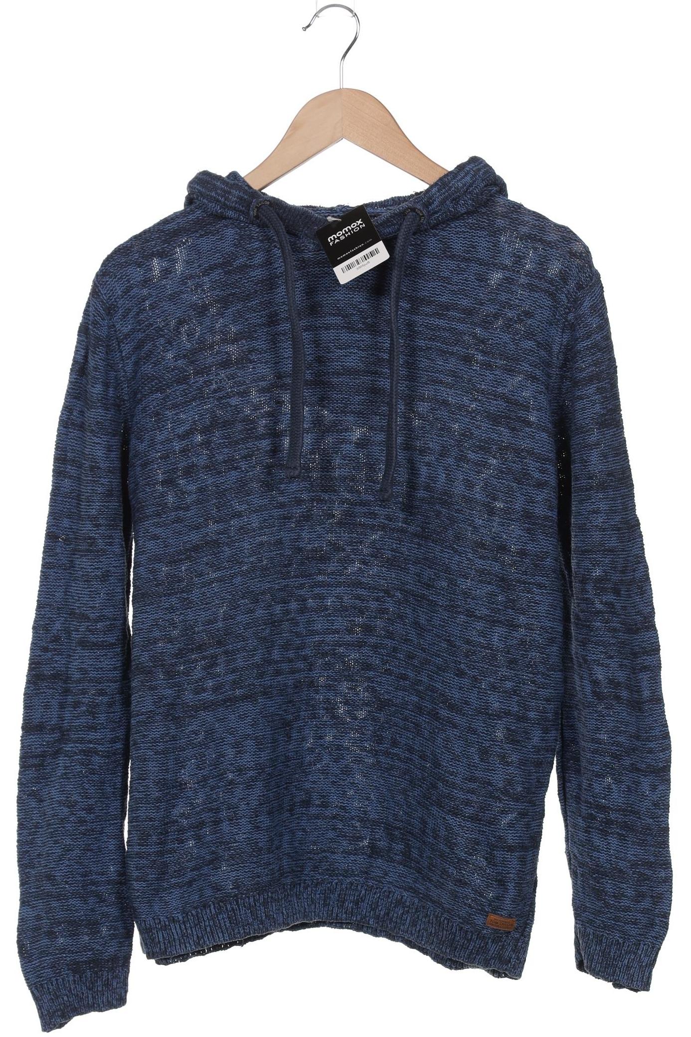 

Tom Tailor Herren Kapuzenpullover, blau, Gr. 52