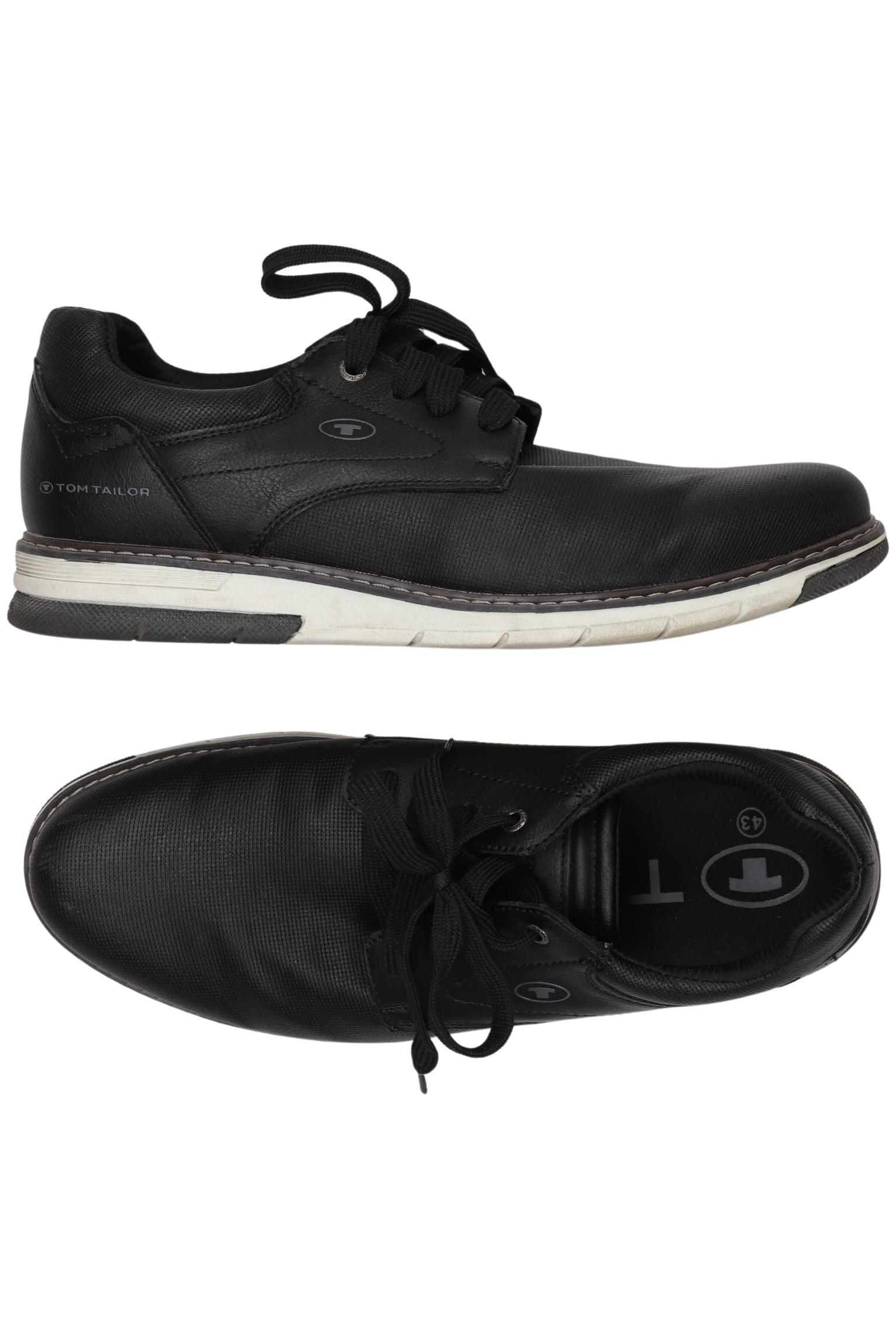 

Tom Tailor Herren Halbschuh, schwarz, Gr. 43