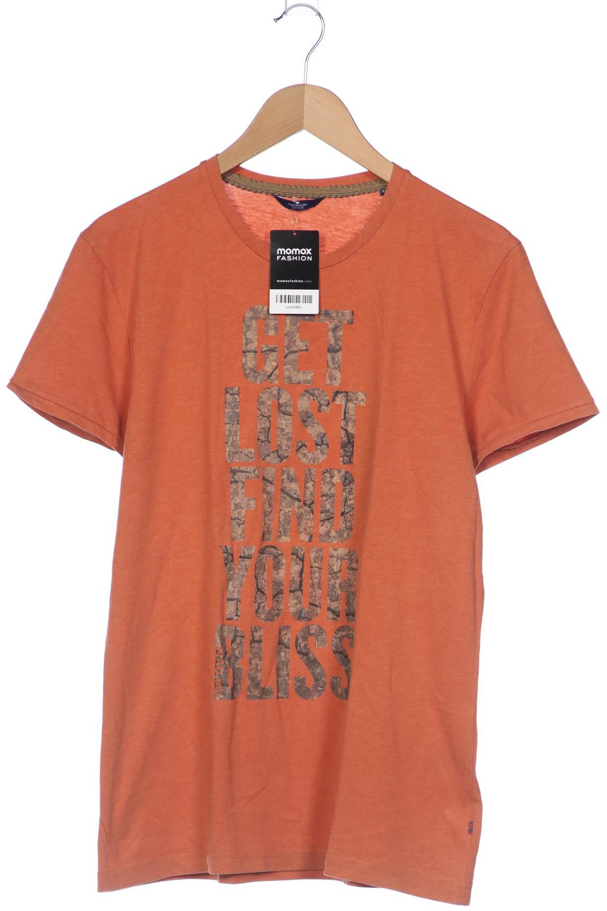 

Tom Tailor Herren T-Shirt, orange, Gr. 54