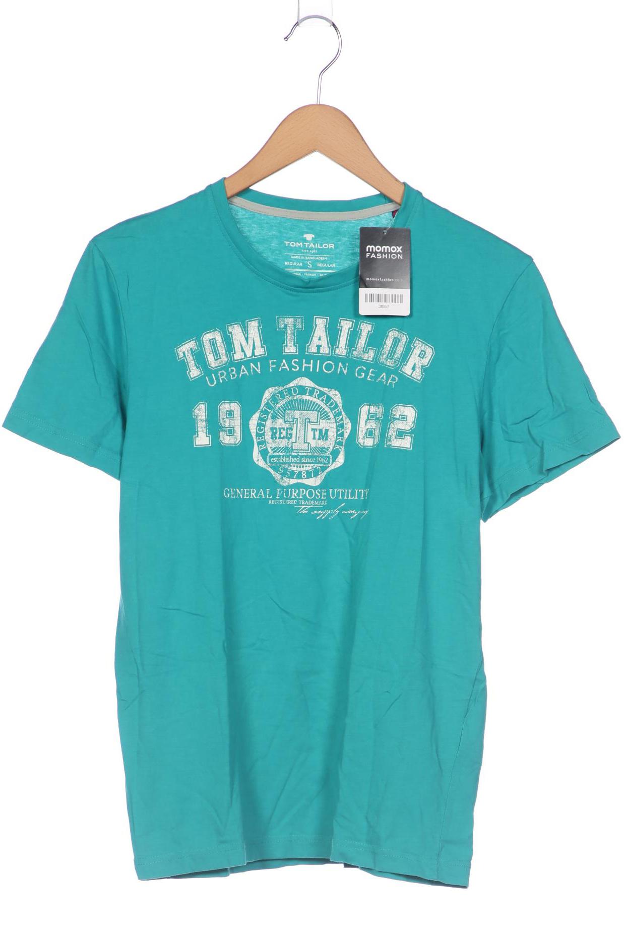

Tom Tailor Herren T-Shirt, türkis, Gr. 46
