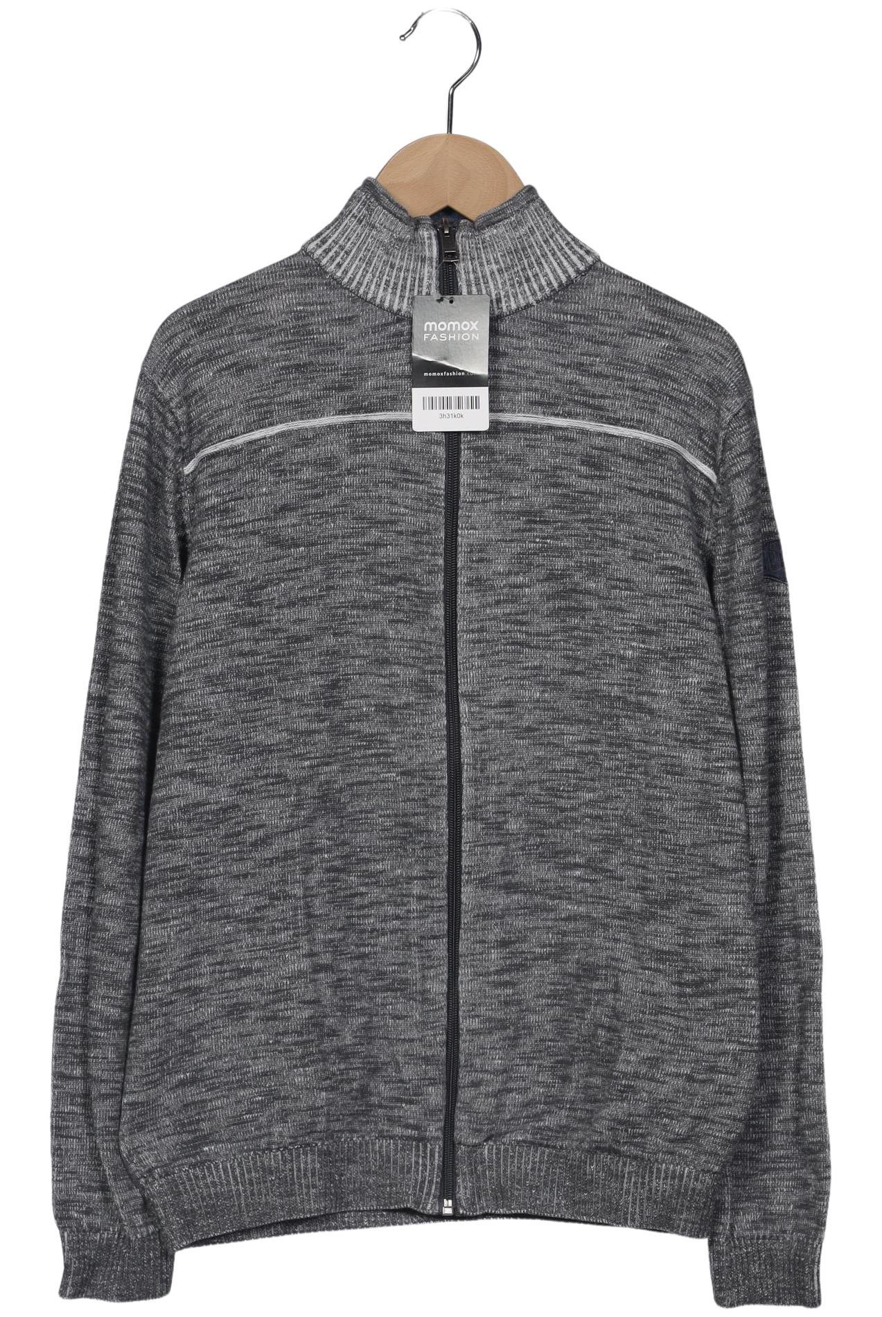 

Tom Tailor Herren Strickjacke, grau, Gr. 48