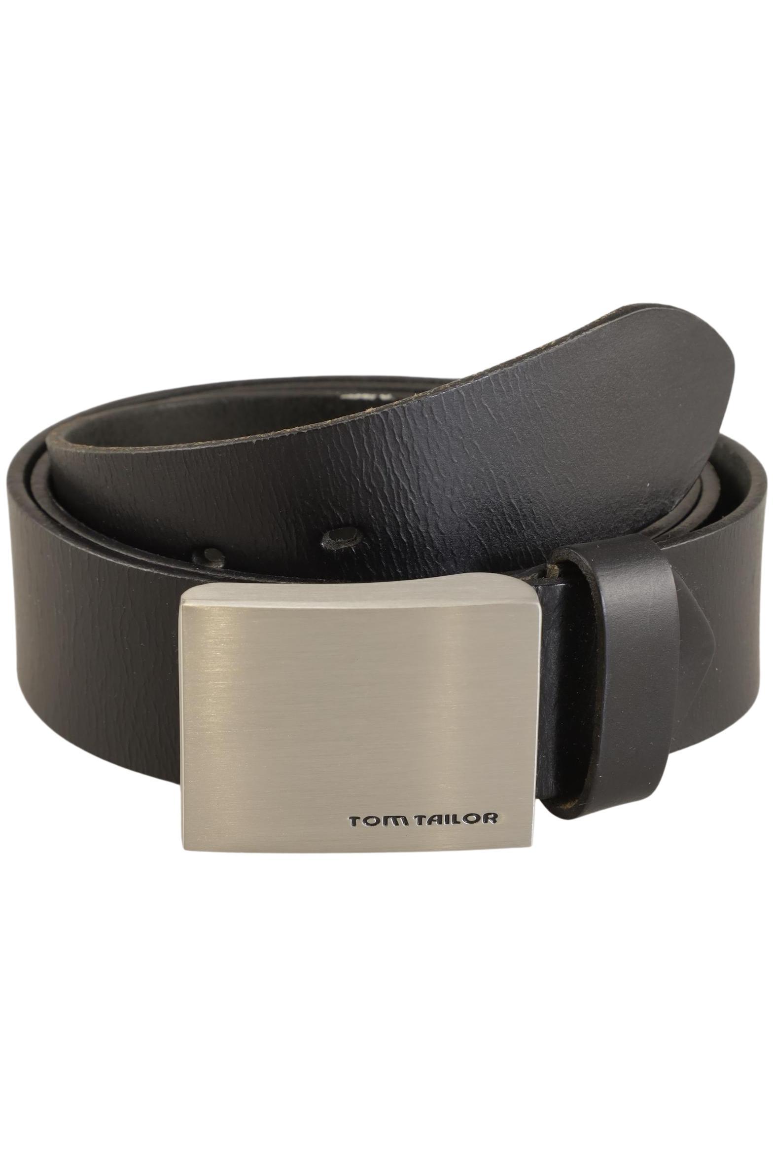 

Tom Tailor Herren Gürtel, schwarz, Gr. 110