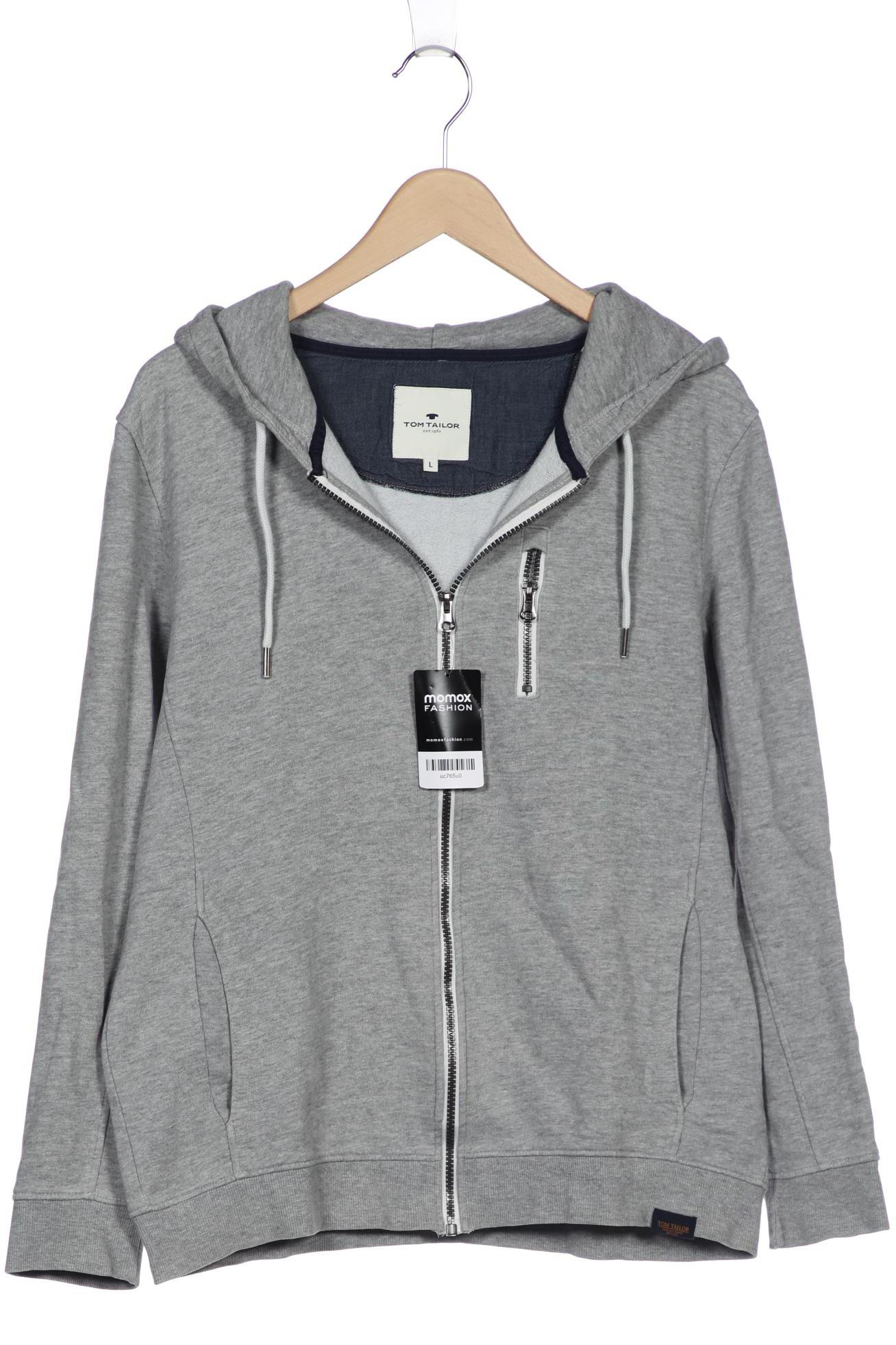 

Tom Tailor Herren Kapuzenpullover, grau, Gr. 52