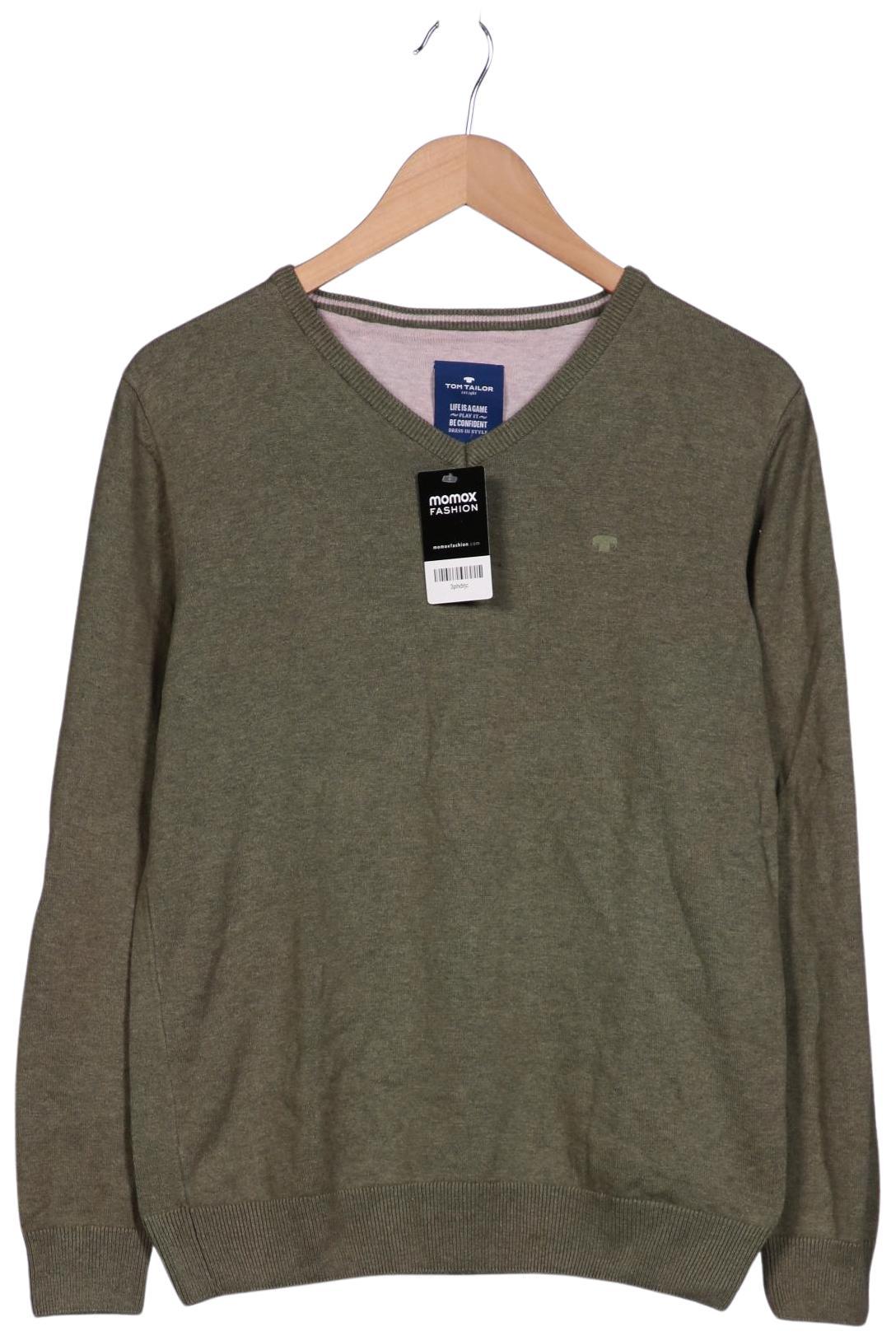 

Tom Tailor Herren Pullover, grün, Gr. 48