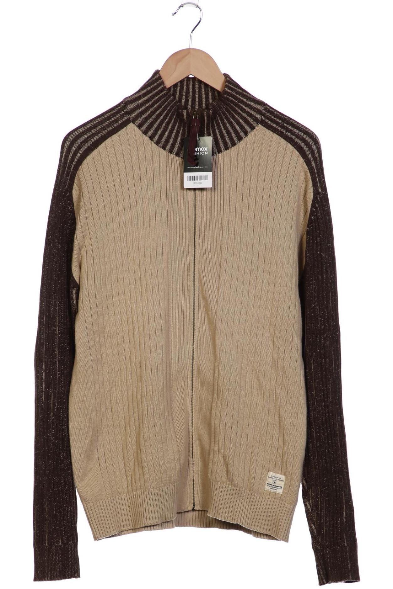 

Tom Tailor Herren Strickjacke, beige, Gr. 54