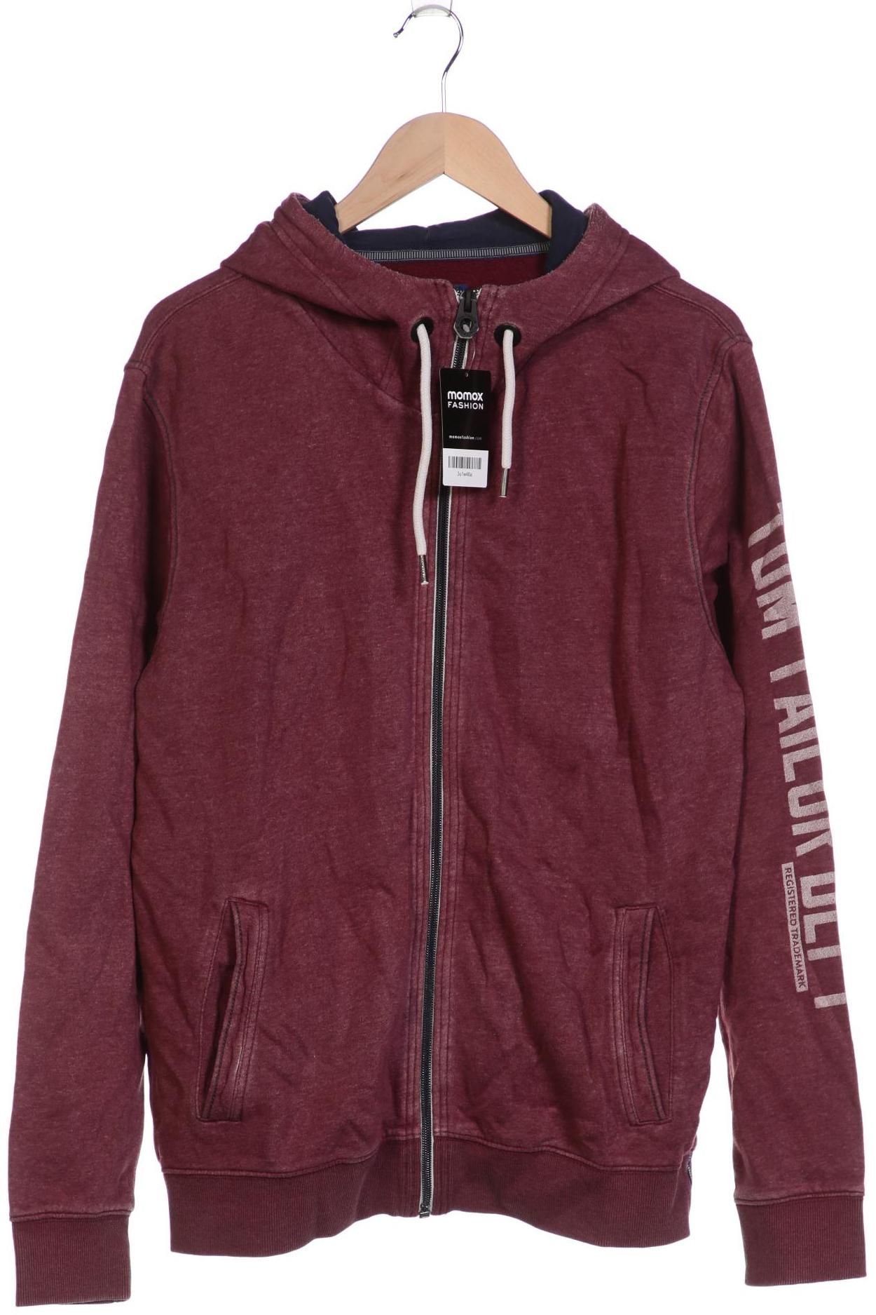 

Tom Tailor Herren Kapuzenpullover, bordeaux, Gr. 54
