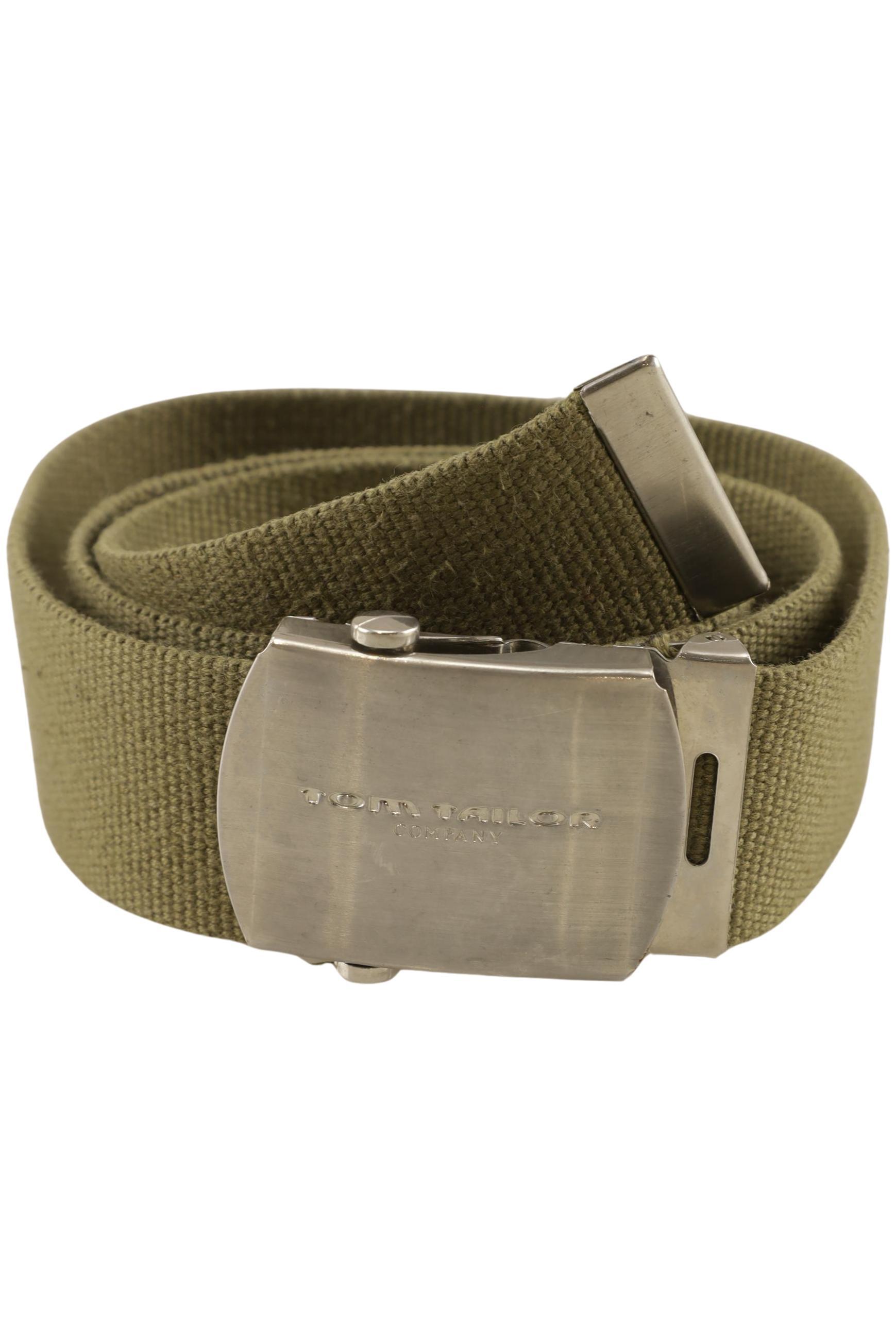 

Tom Tailor Herren Gürtel, grün, Gr. 90