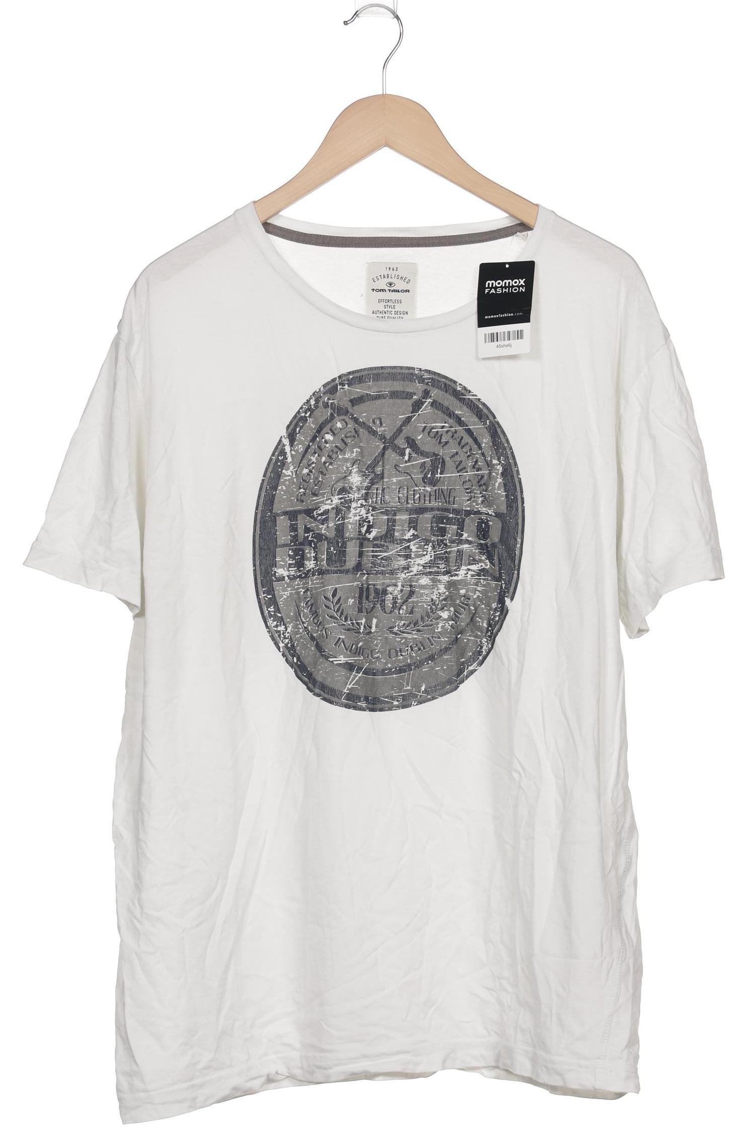 

Tom Tailor Herren T-Shirt, weiß, Gr. 54