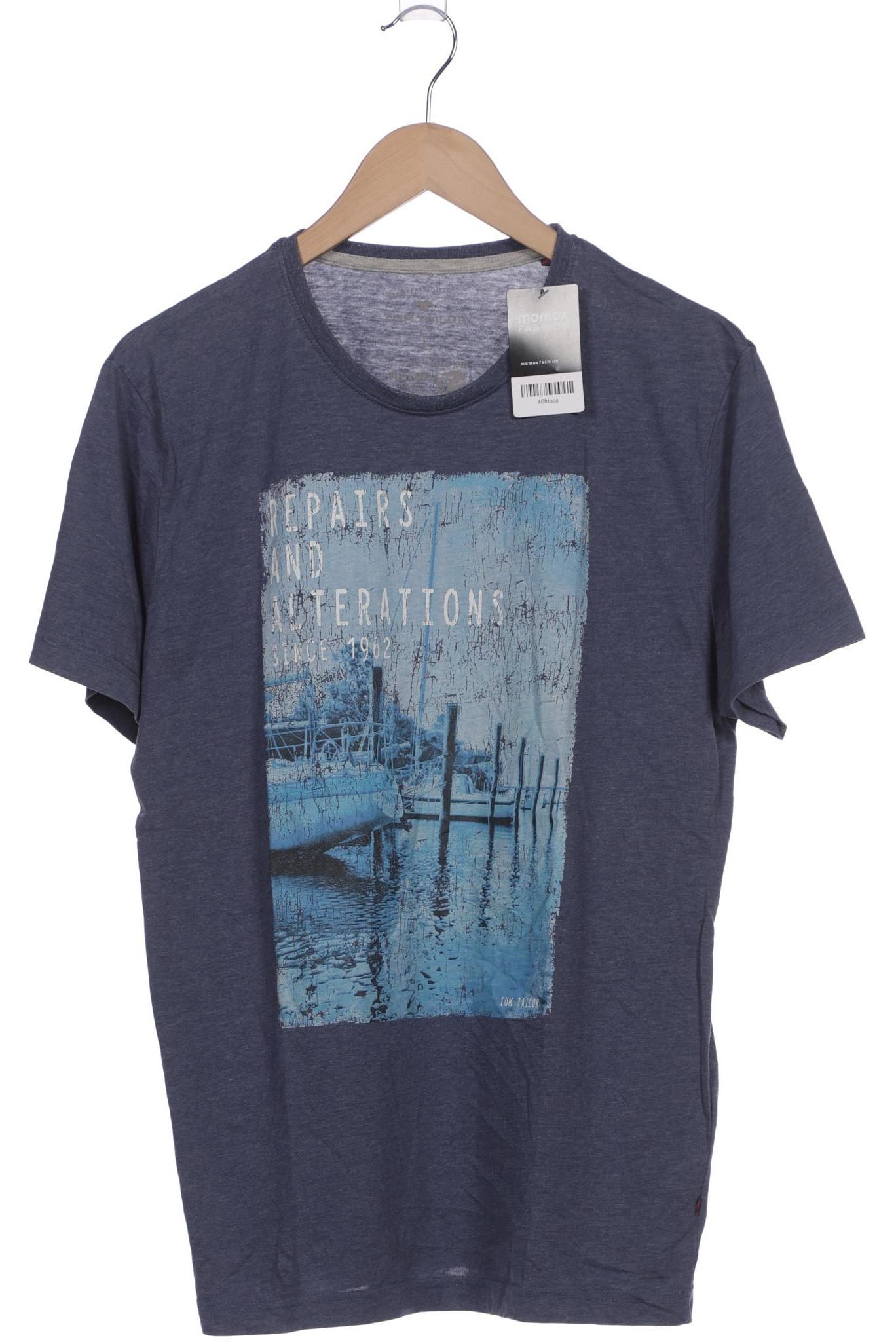 

Tom Tailor Herren T-Shirt, blau, Gr. 52