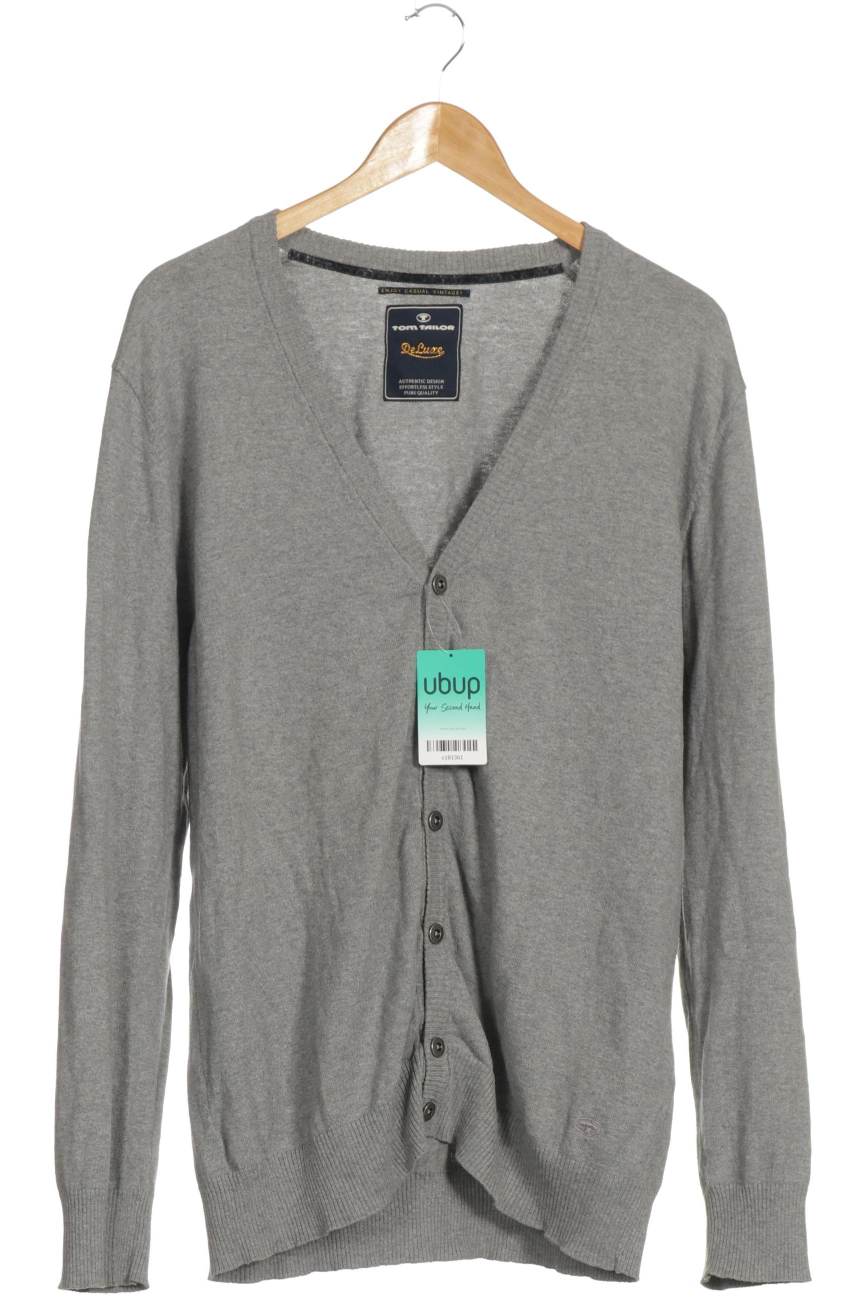 

Tom Tailor Herren Strickjacke, grau, Gr. 54