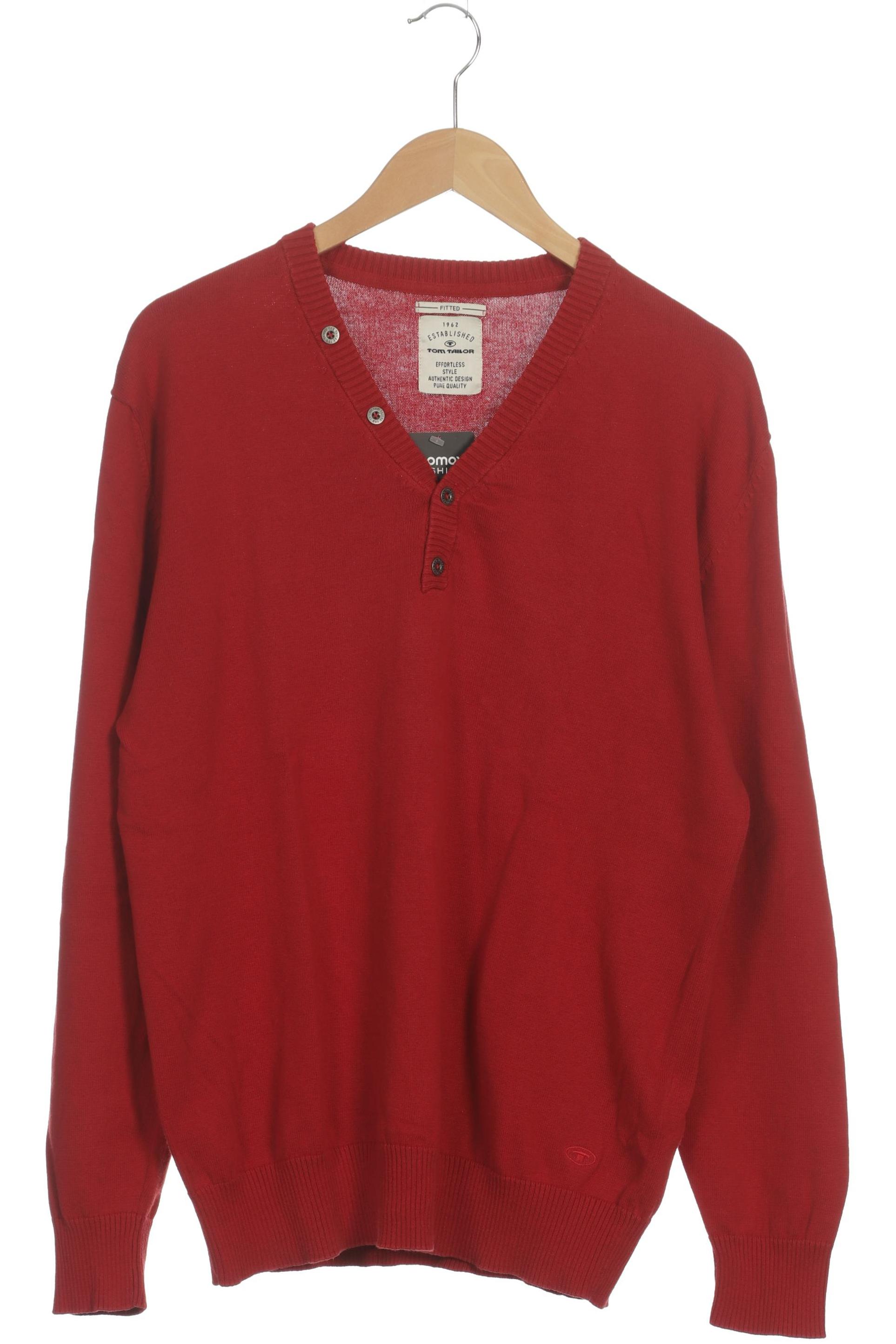 

Tom Tailor Herren Pullover, rot, Gr.