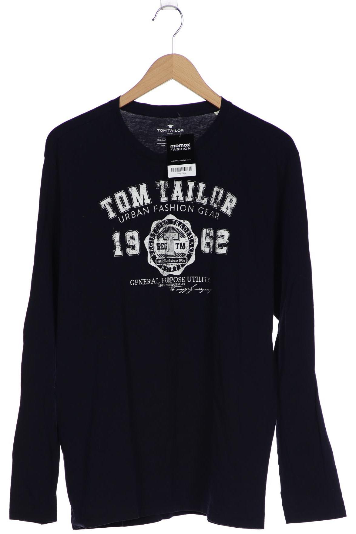 

Tom Tailor Herren Langarmshirt, marineblau