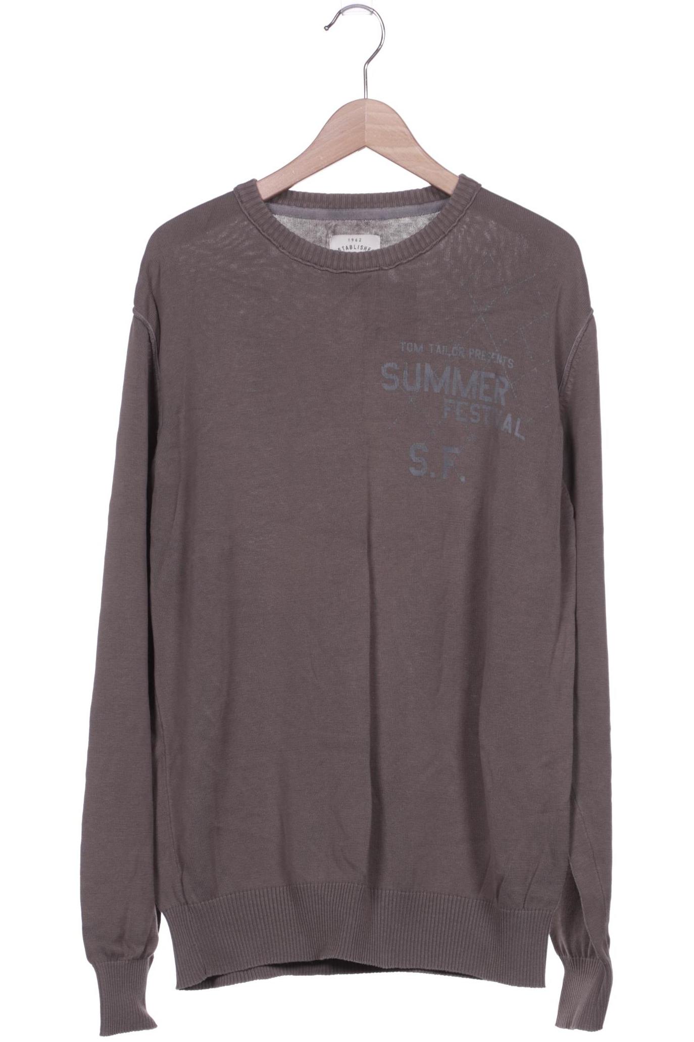 

Tom Tailor Herren Pullover, braun, Gr. 48