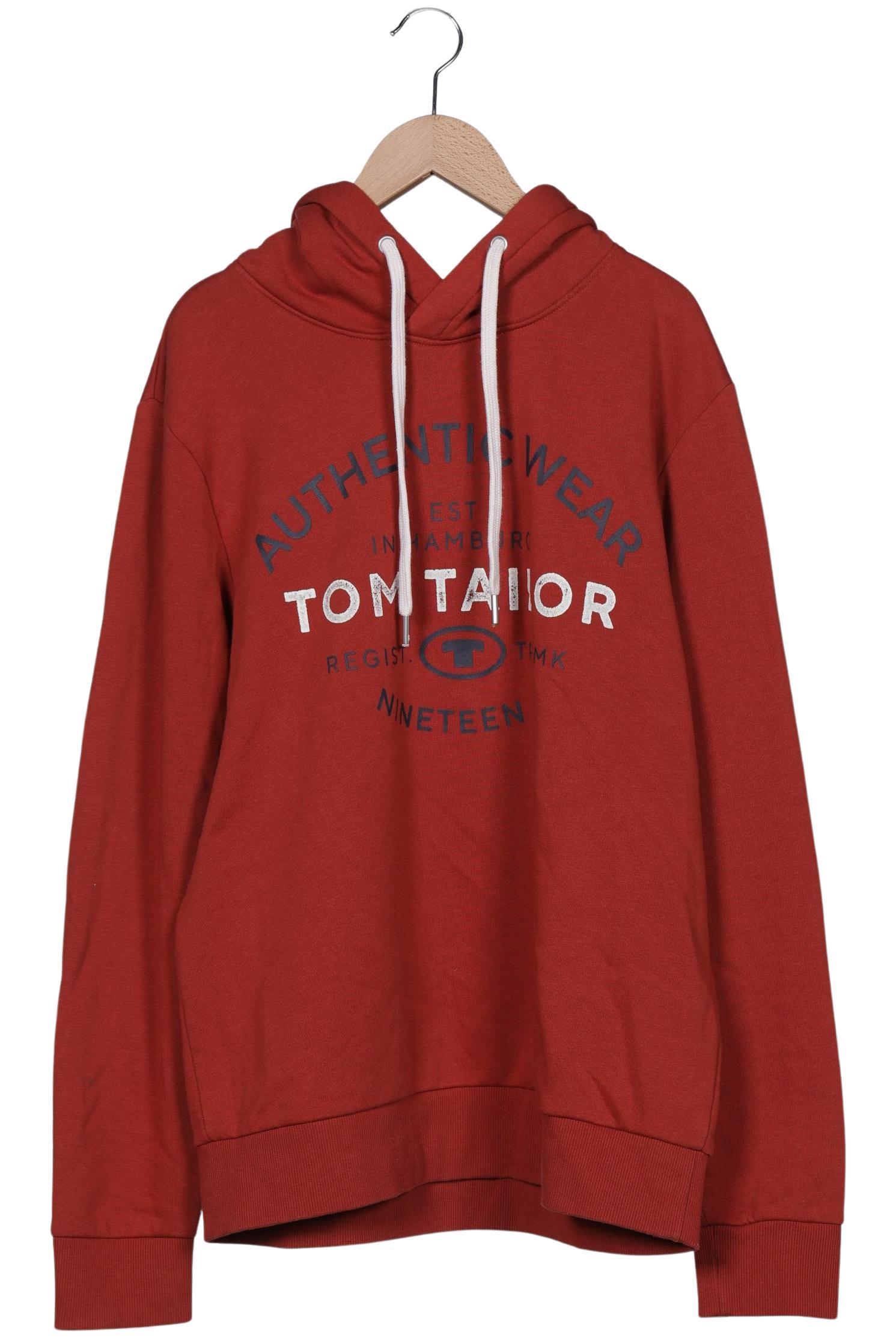 

Tom Tailor Herren Kapuzenpullover, rot, Gr. 48