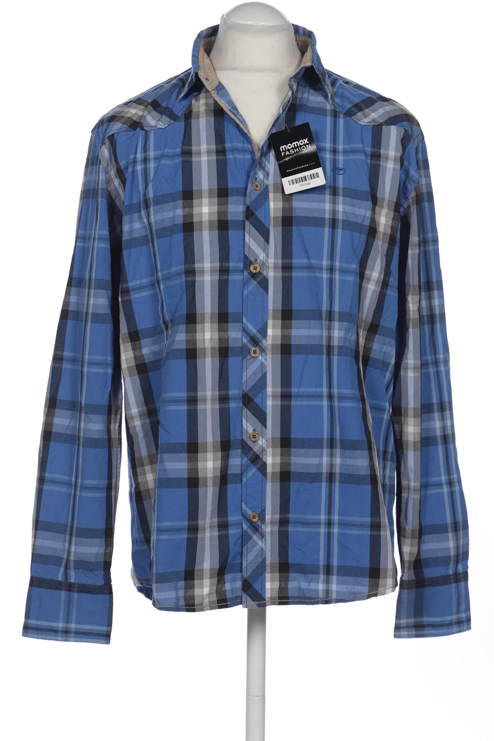 

Tom Tailor Herren Hemd, blau