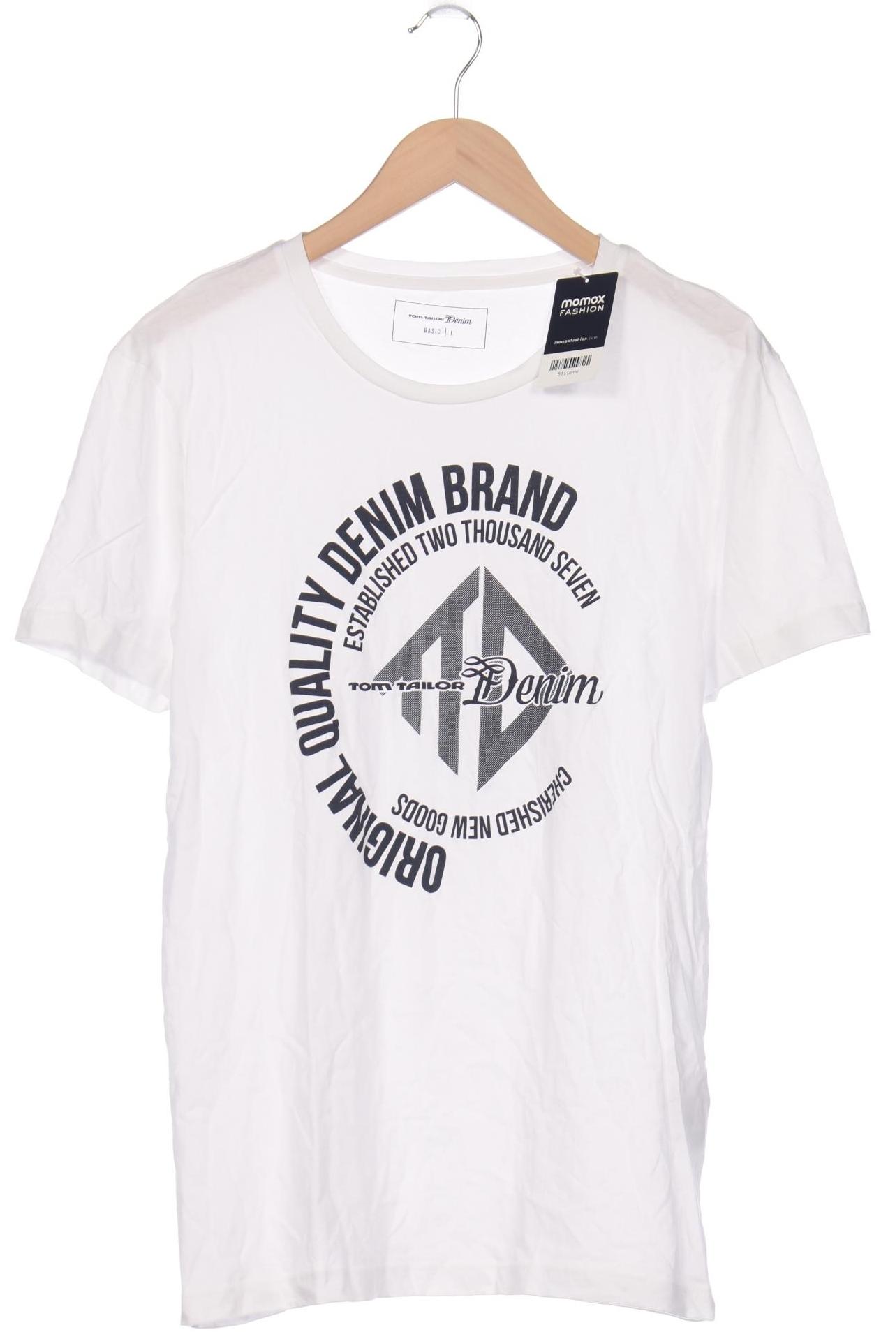 

Tom Tailor Herren T-Shirt, weiß, Gr. 52