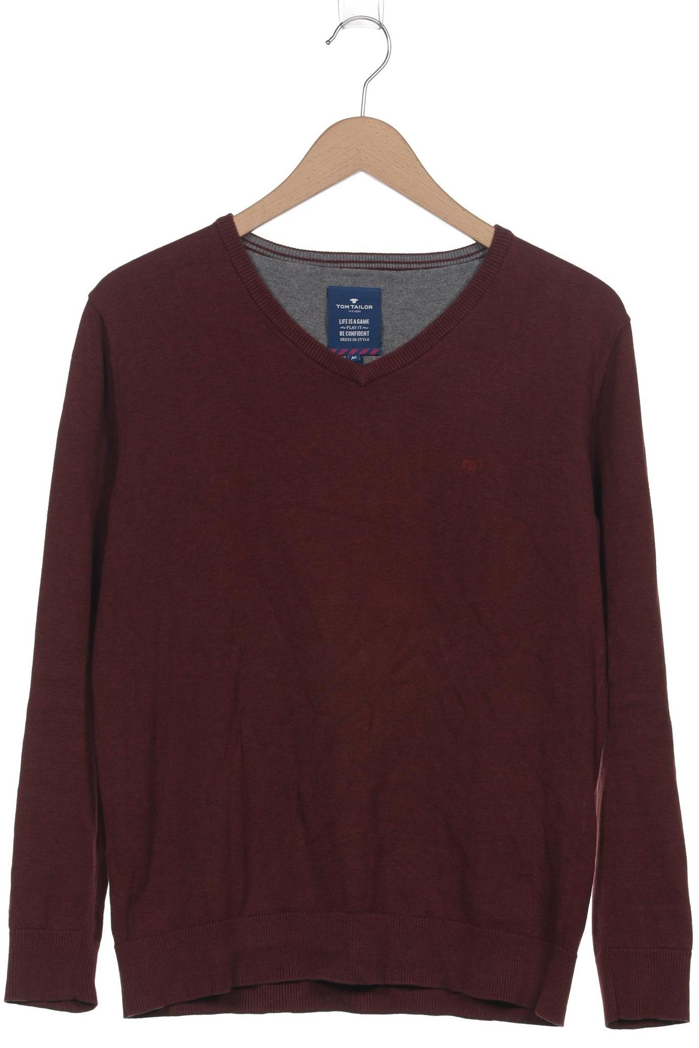 

Tom Tailor Herren Pullover, bordeaux, Gr. 48