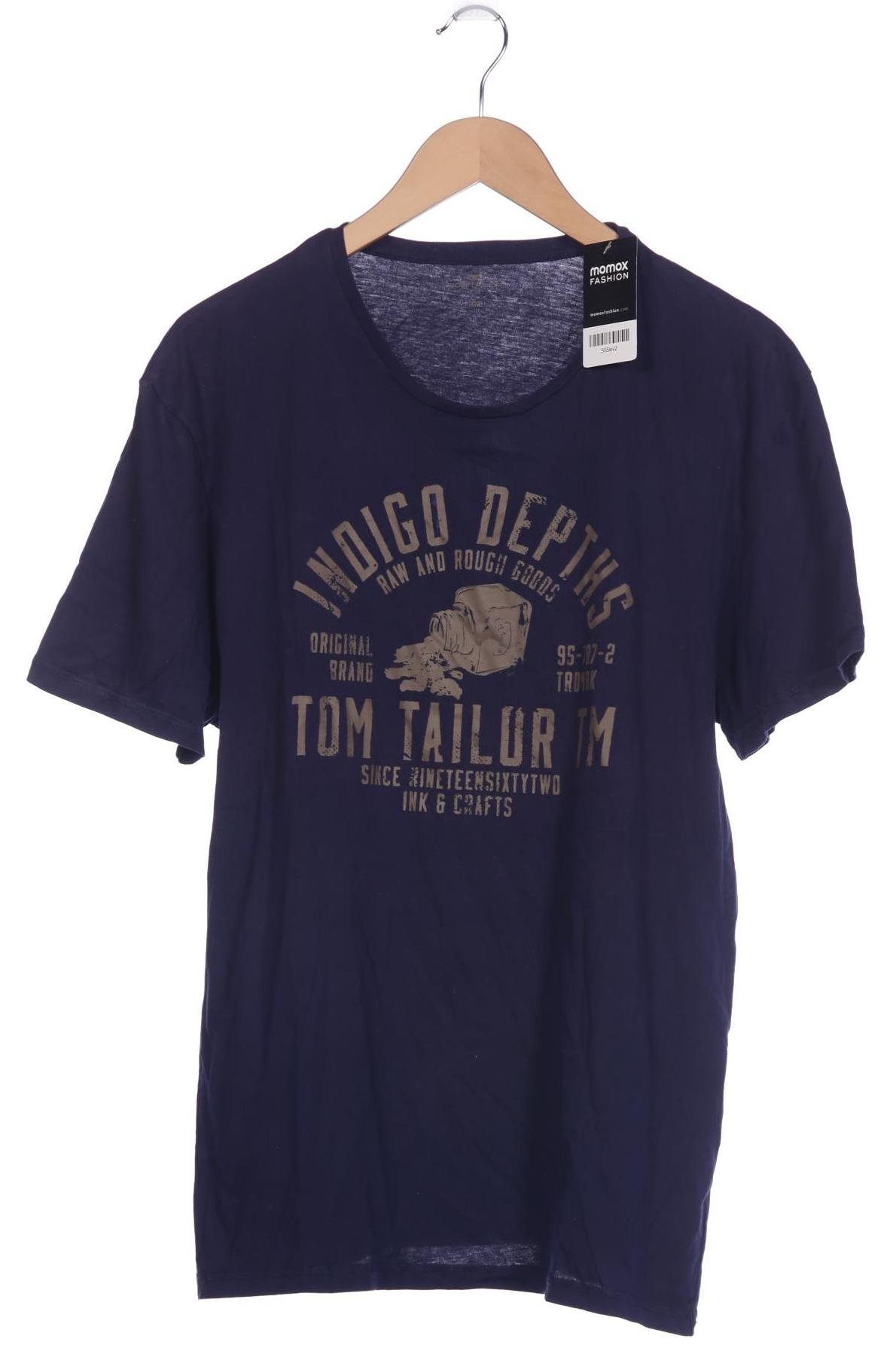 

Tom Tailor Herren T-Shirt, marineblau, Gr. 56
