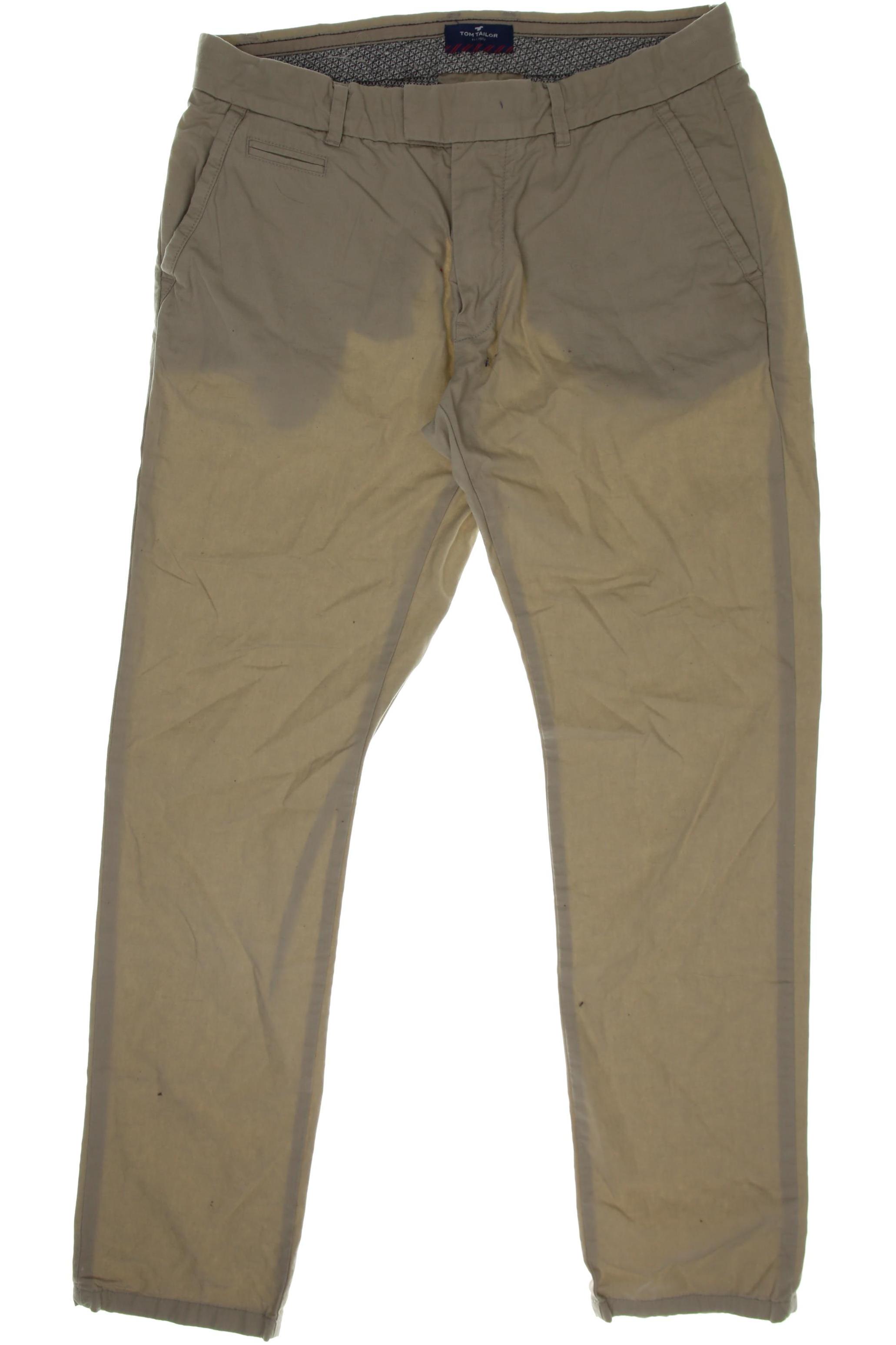 

Tom Tailor Herren Stoffhose, beige, Gr. 0
