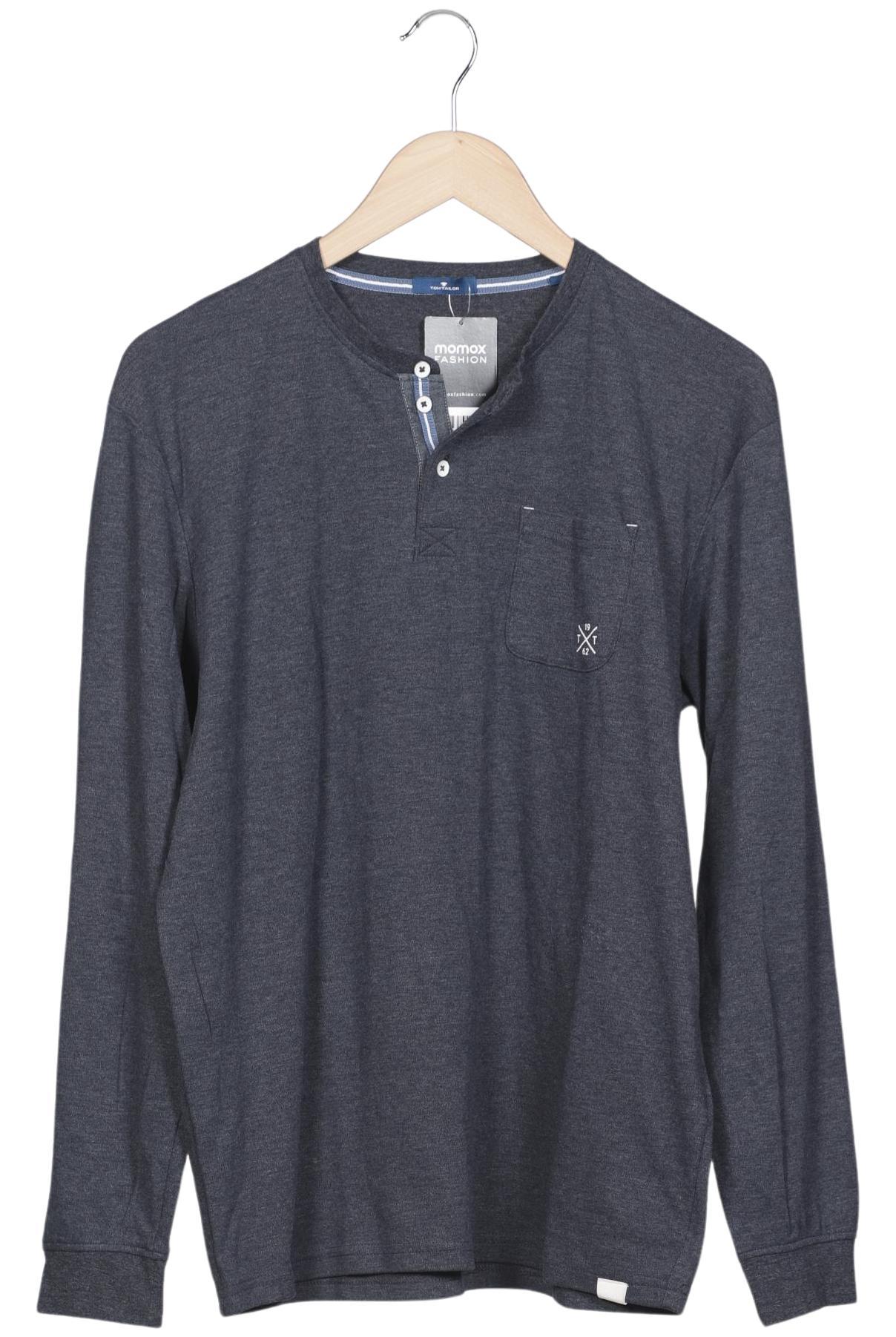 

Tom Tailor Herren Langarmshirt, marineblau, Gr. 52