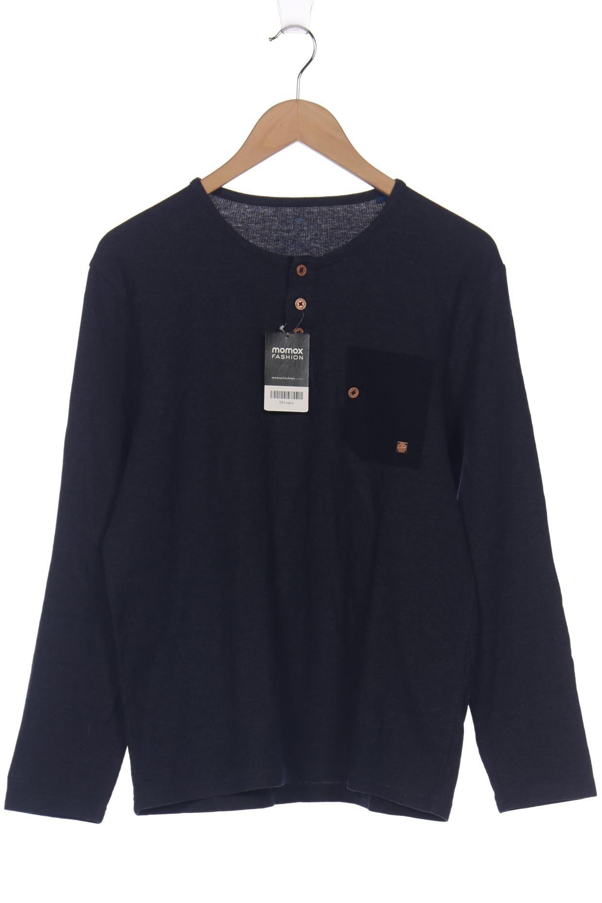 

Tom Tailor Herren Langarmshirt, marineblau, Gr. 48